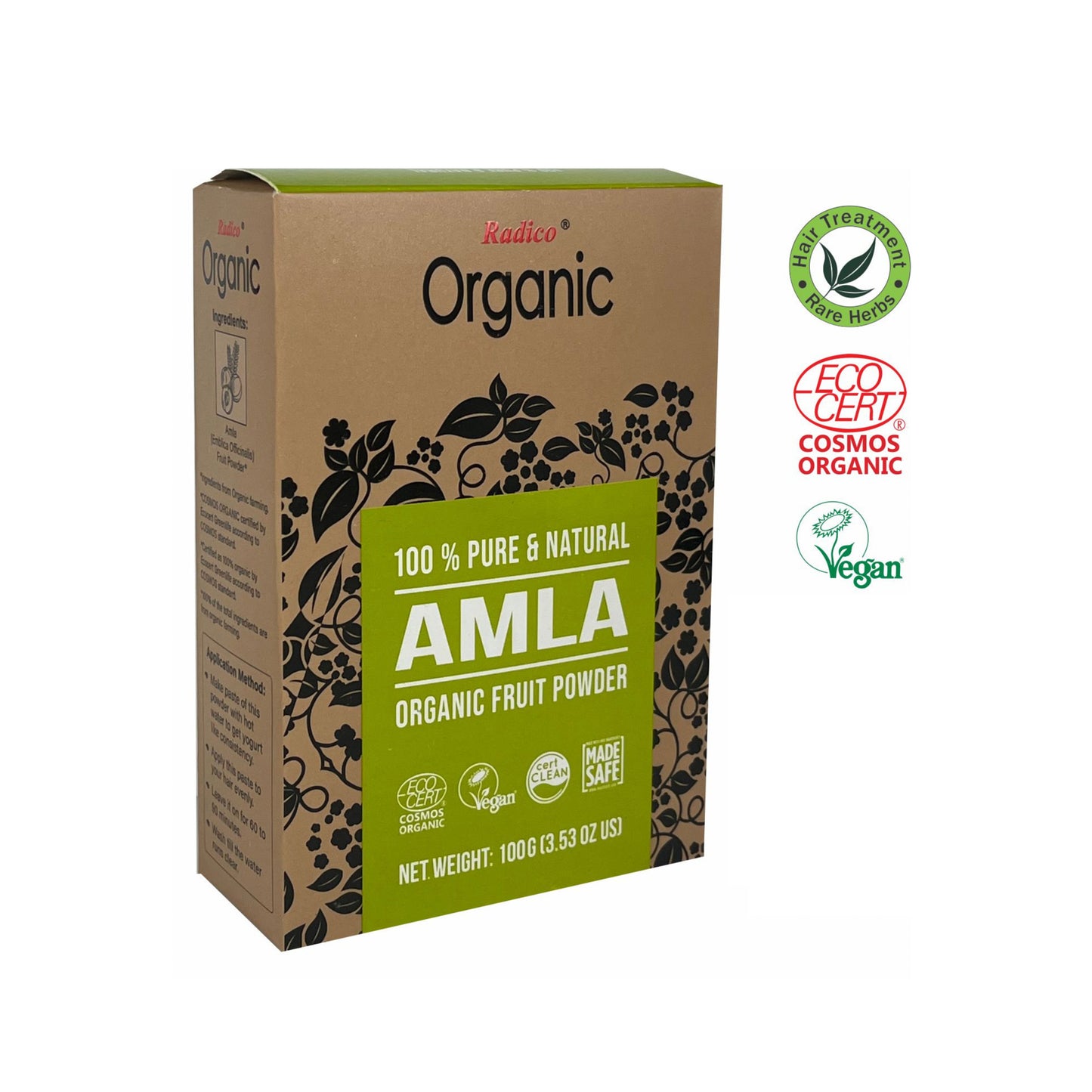 900864 Kondicionér práškový - Amla 100 g BIO RADICO-1