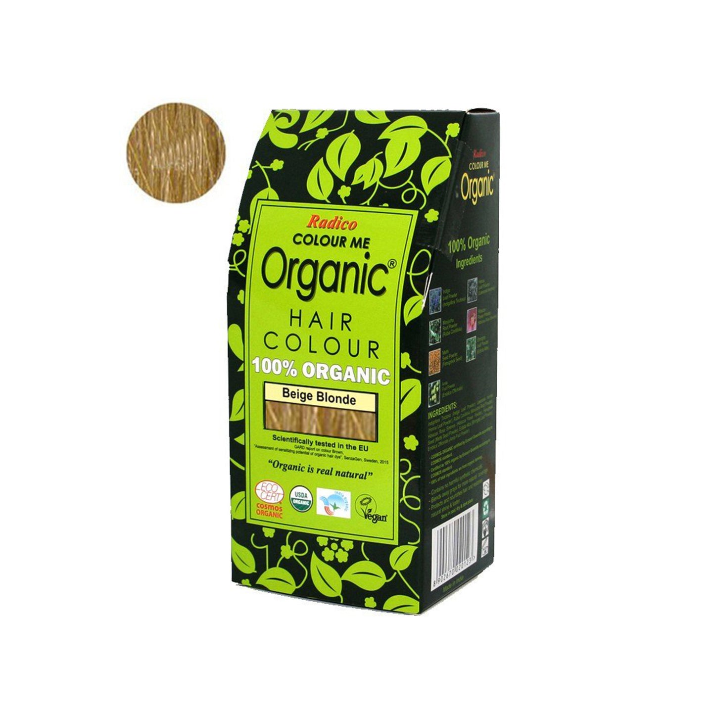 900868 Barva přírodní na vlasy - béžová blond 100 g BIO RADICO-1
