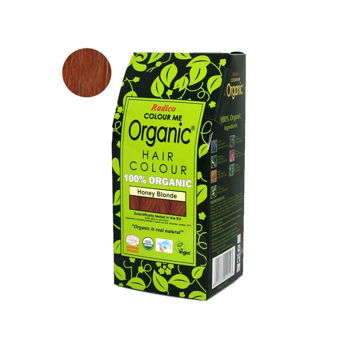 900878 Barva přírodní na vlasy - medová blond 100 g BIO RADICO-1