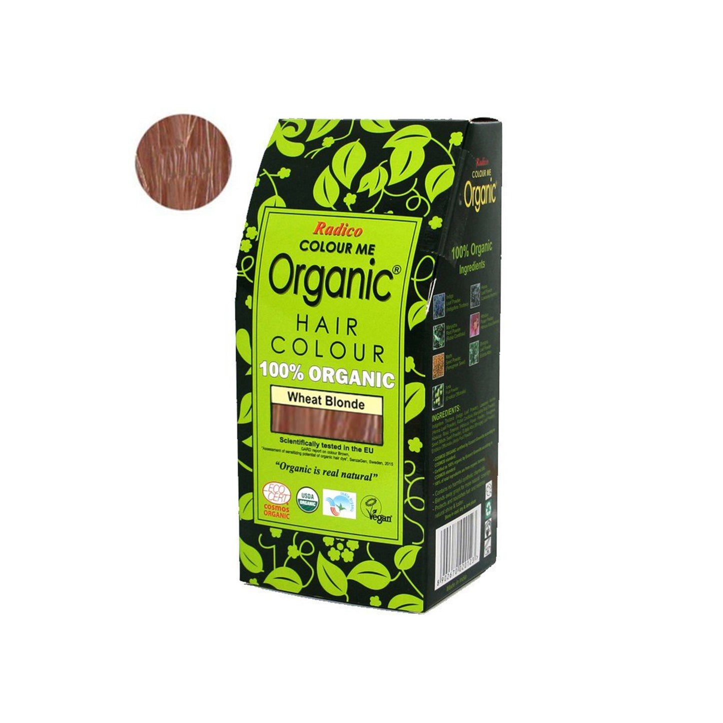 900881 Barva přírodní na vlasy - pšeničná blond 100 g BIO RADICO-1