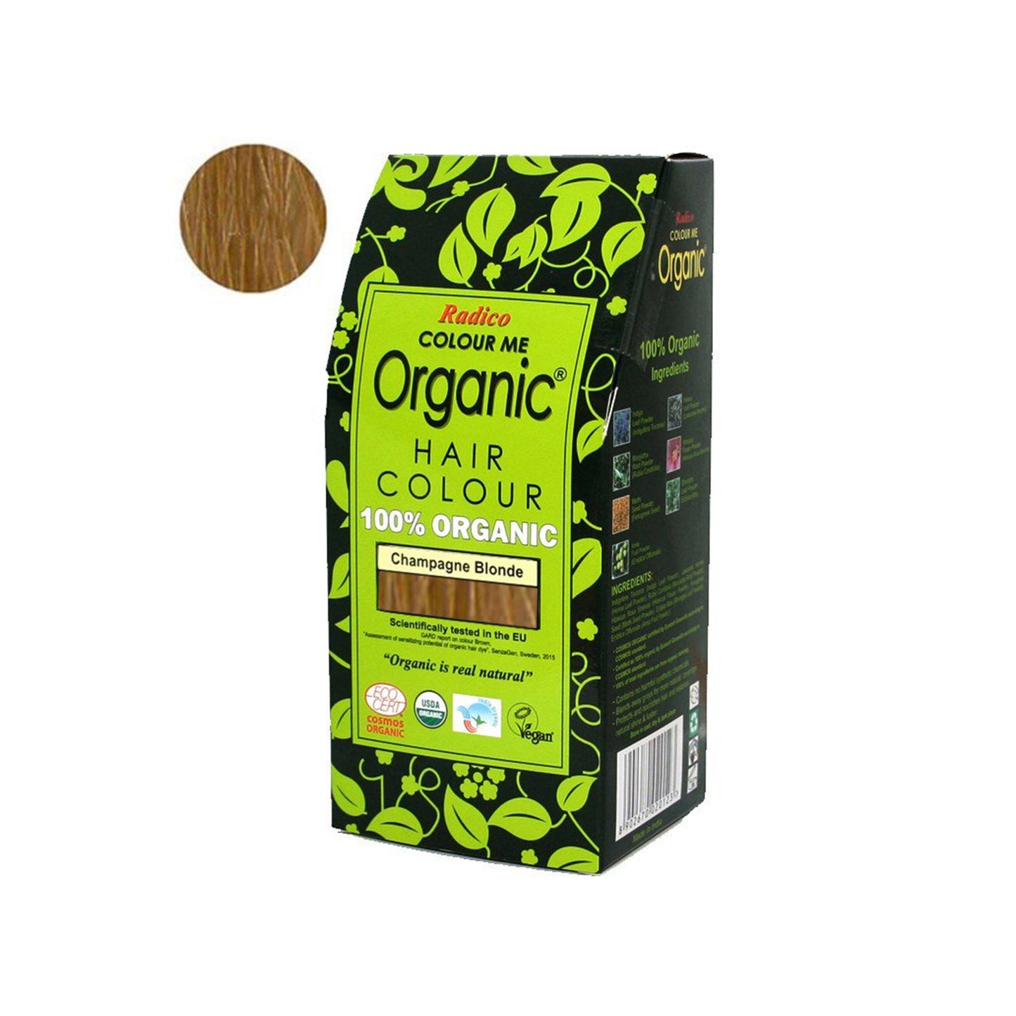 900885 Barva přírodní na vlasy - šampaňská blond 100 g BIO RADICO-1