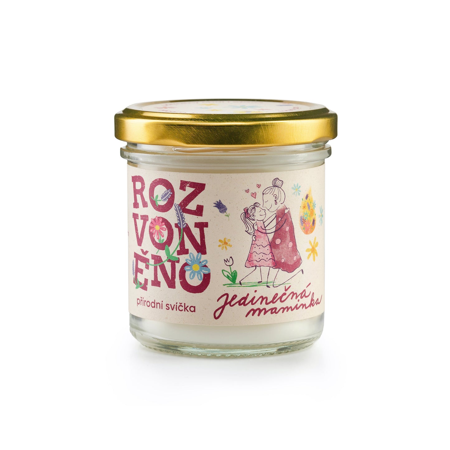 900914 Svíčka vonná - Jedinečná maminka 130 ml ROZVONĚNO-1