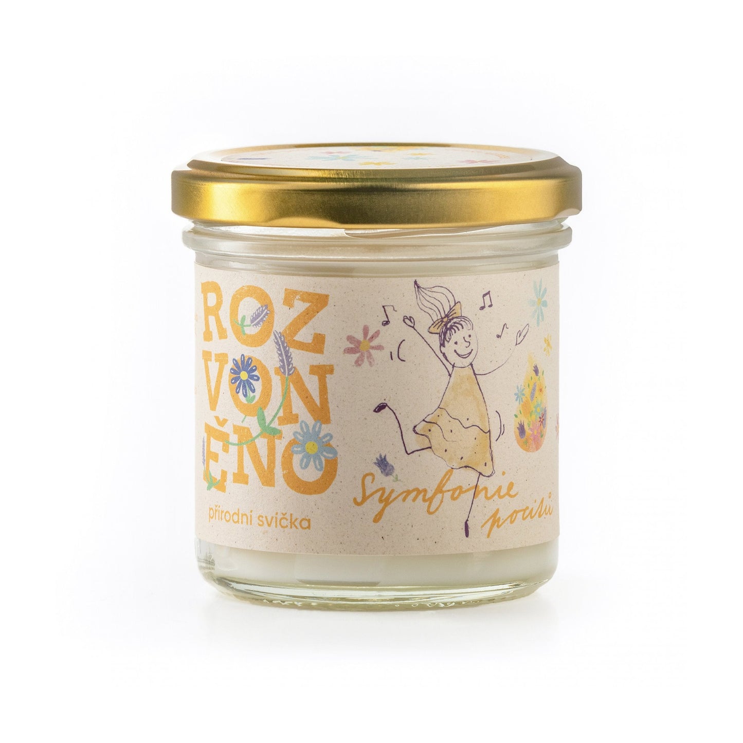 900919 Svíčka vonná - Symfonie pocitů 130 ml ROZVONĚNO-1