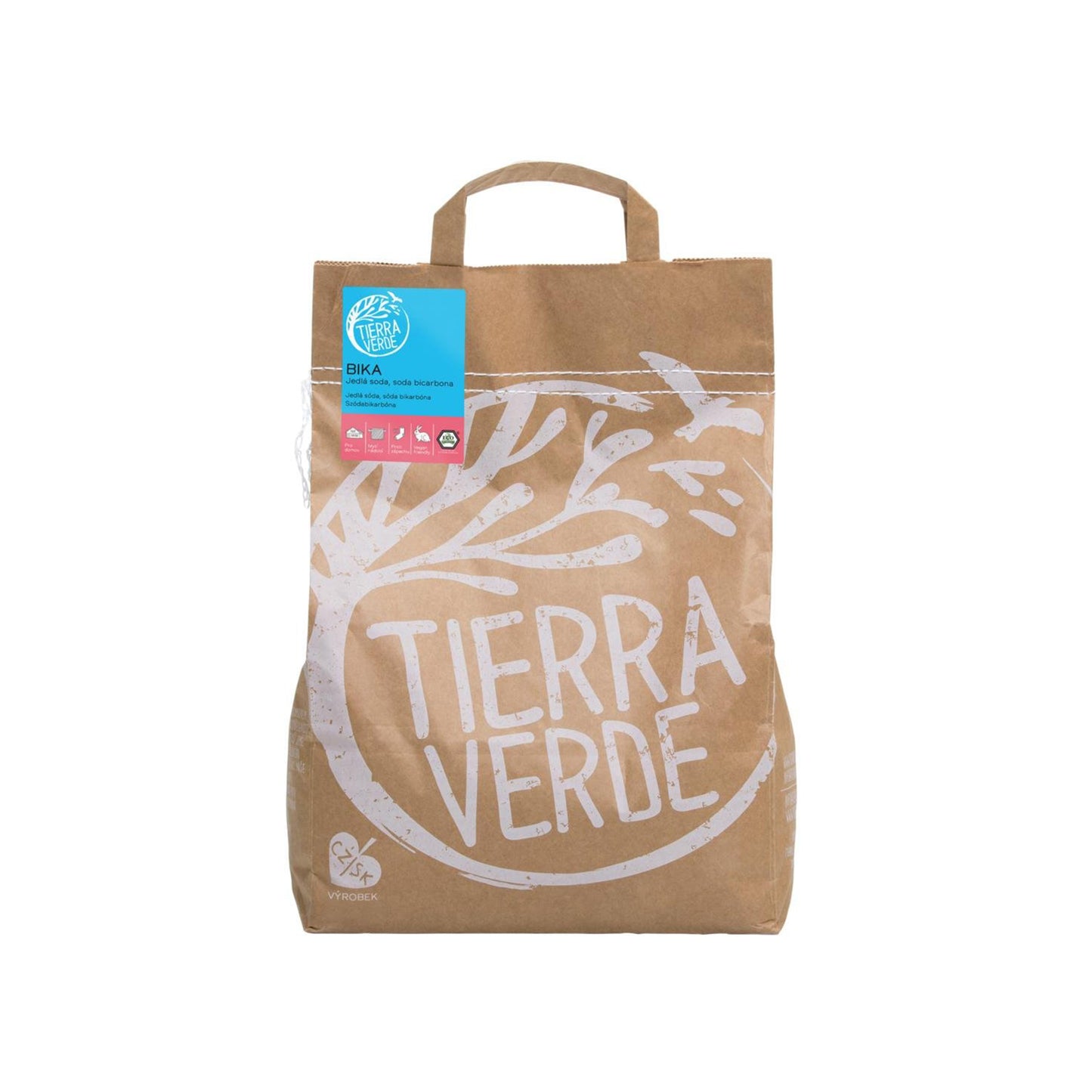 900963 Soda jedlá Bikarbona BIKA kbelík 15 kg TIERRA VERDE-1