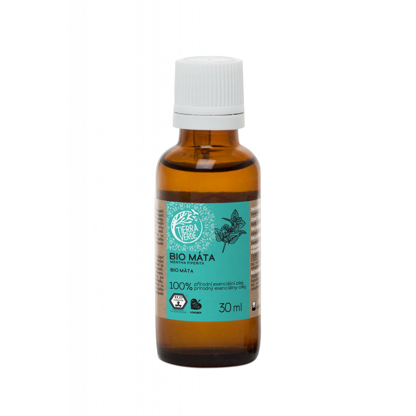 901002 Olej esenciální - Máta 30 ml BIO TIERRA VERDE-1