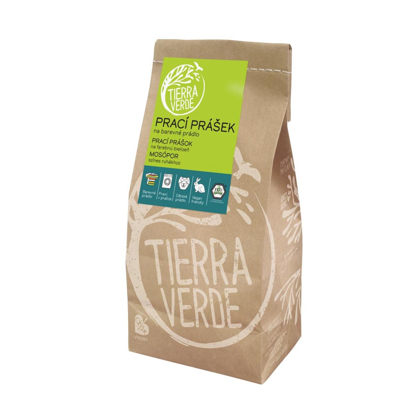 901075 Prášek prací na barevné prádlo papírový sáček 850 g TIERRA VERDE-1