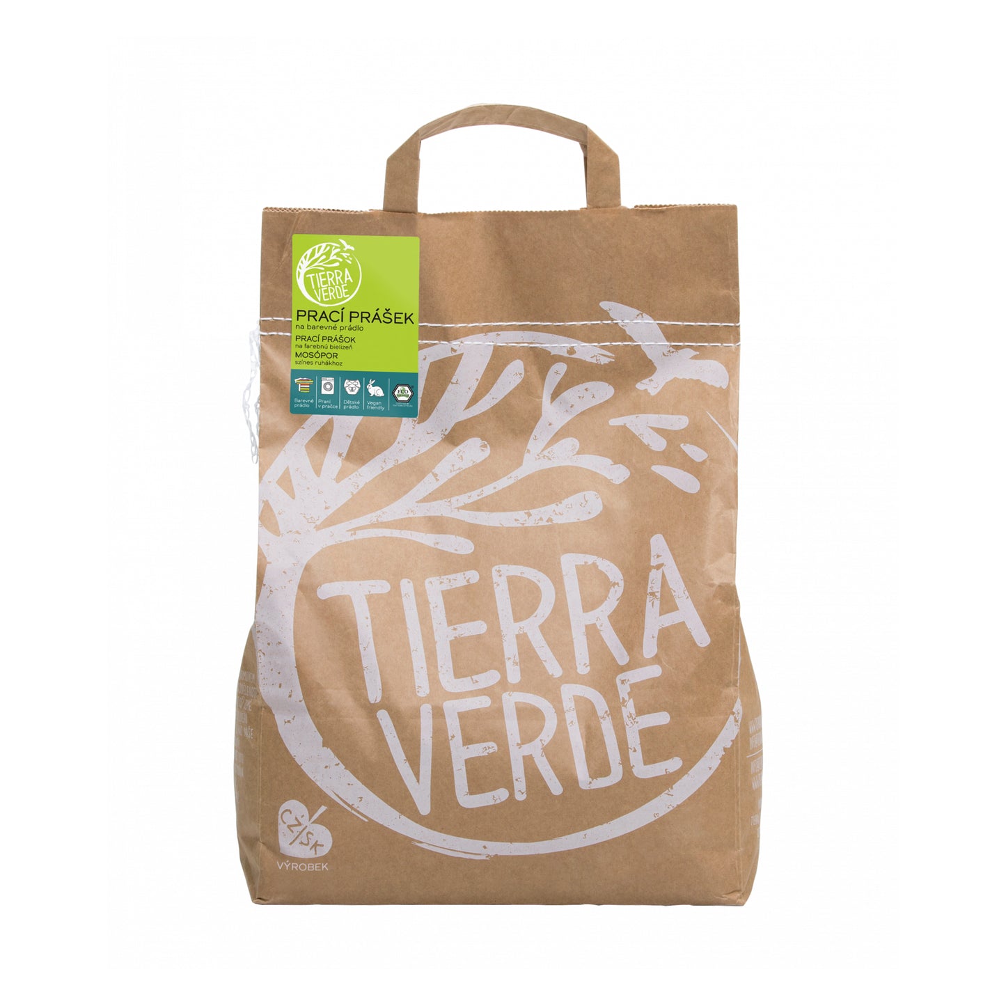 901078 Prášek prací na barevné prádlo papírový pytel 5 kg TIERRA VERDE-1