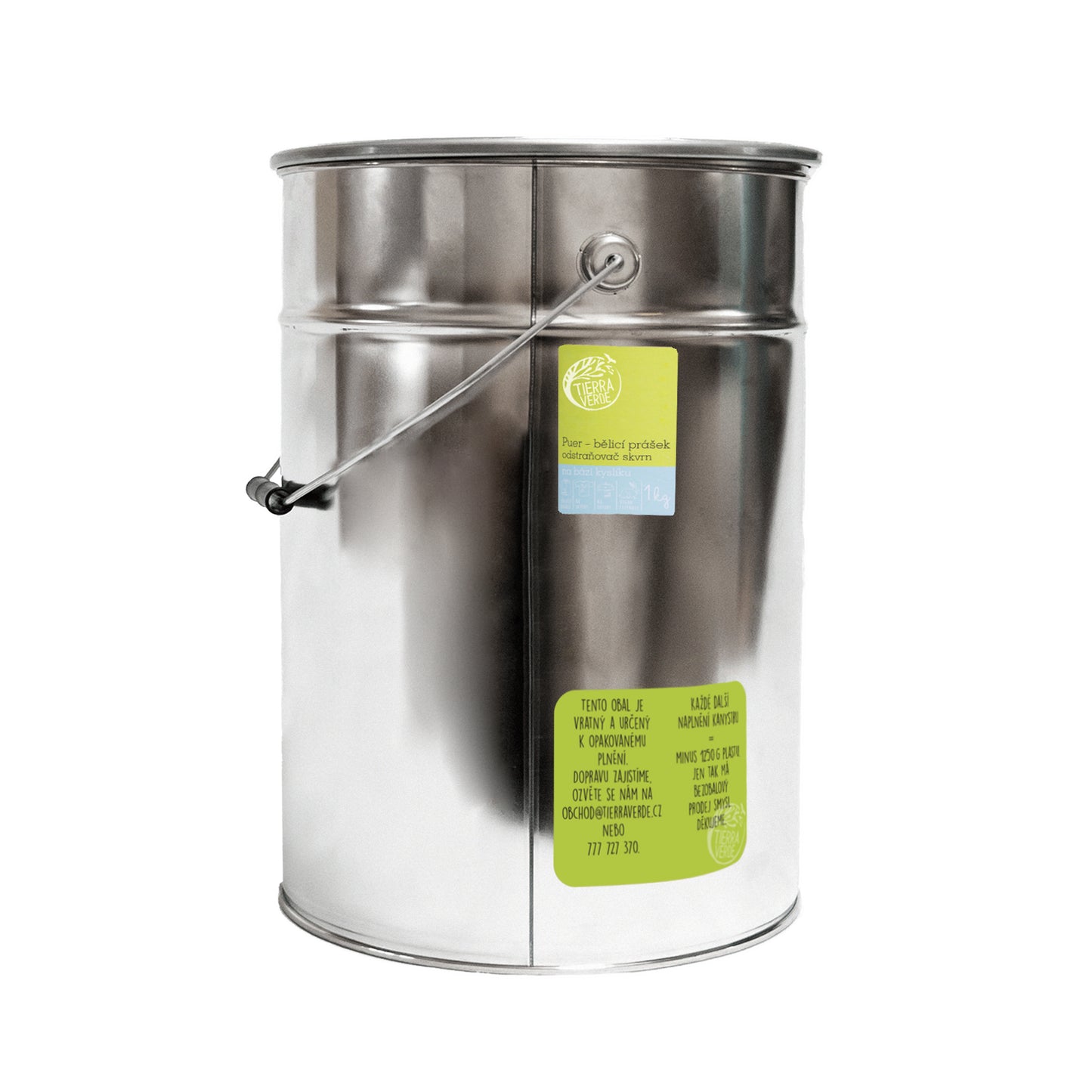 901096 Perkarbonát sodný bělicí Puer kbelík 15 kg TIERRA VERDE-1