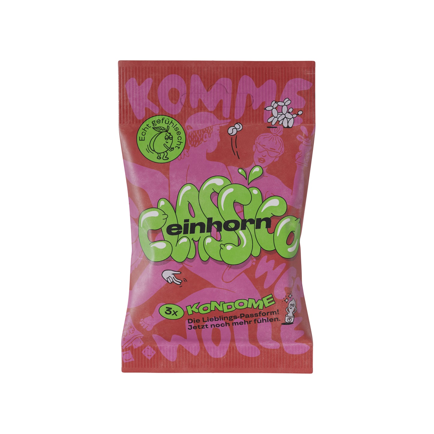 901206 Kondomy Classic 3 ks EINHORN-1