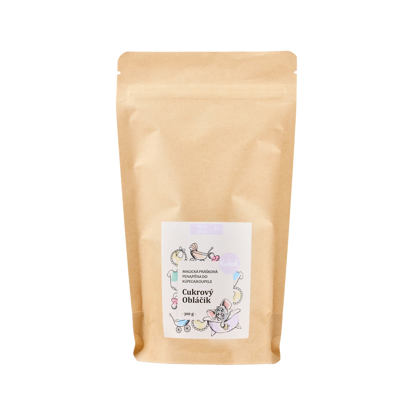 901242 Pěna magická do koupele Cukrový obláček 300 g KVITOK-1