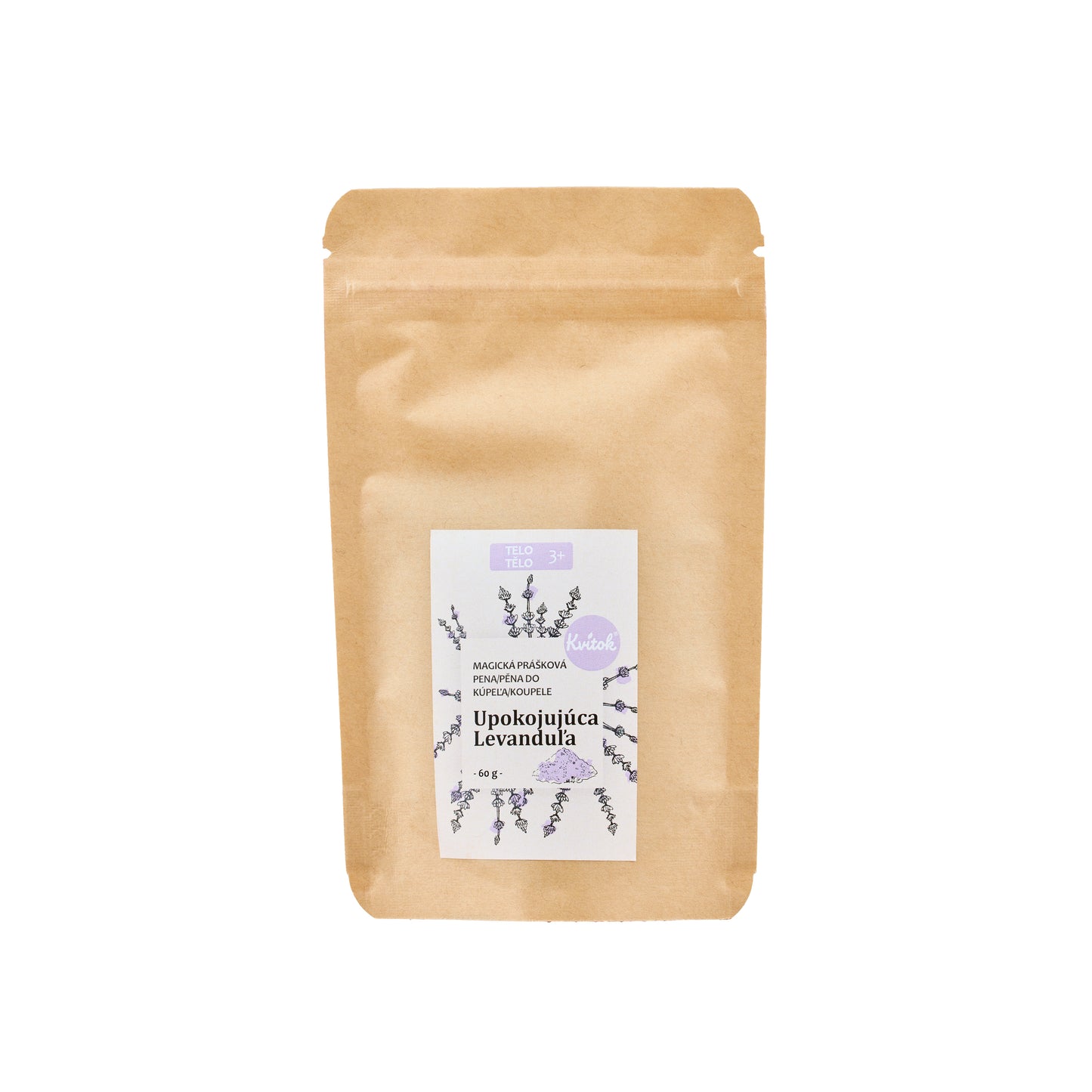 901248 Pěna magická do koupele Zklidňující levandule 60 g KVITOK-1