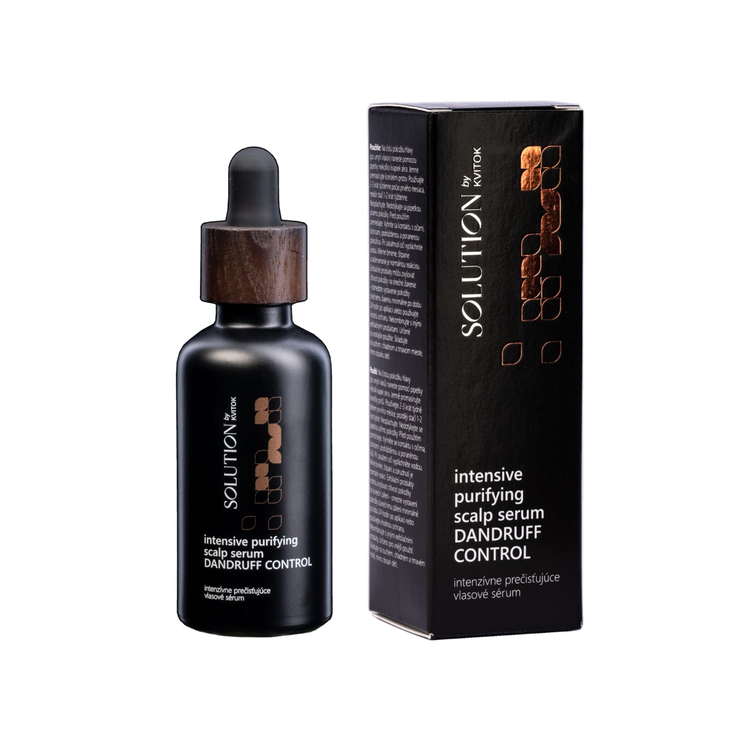 901252 Sérum intenzivní pročišťující vlasové Dandruff Control Solution 50 ml KVITOK-1