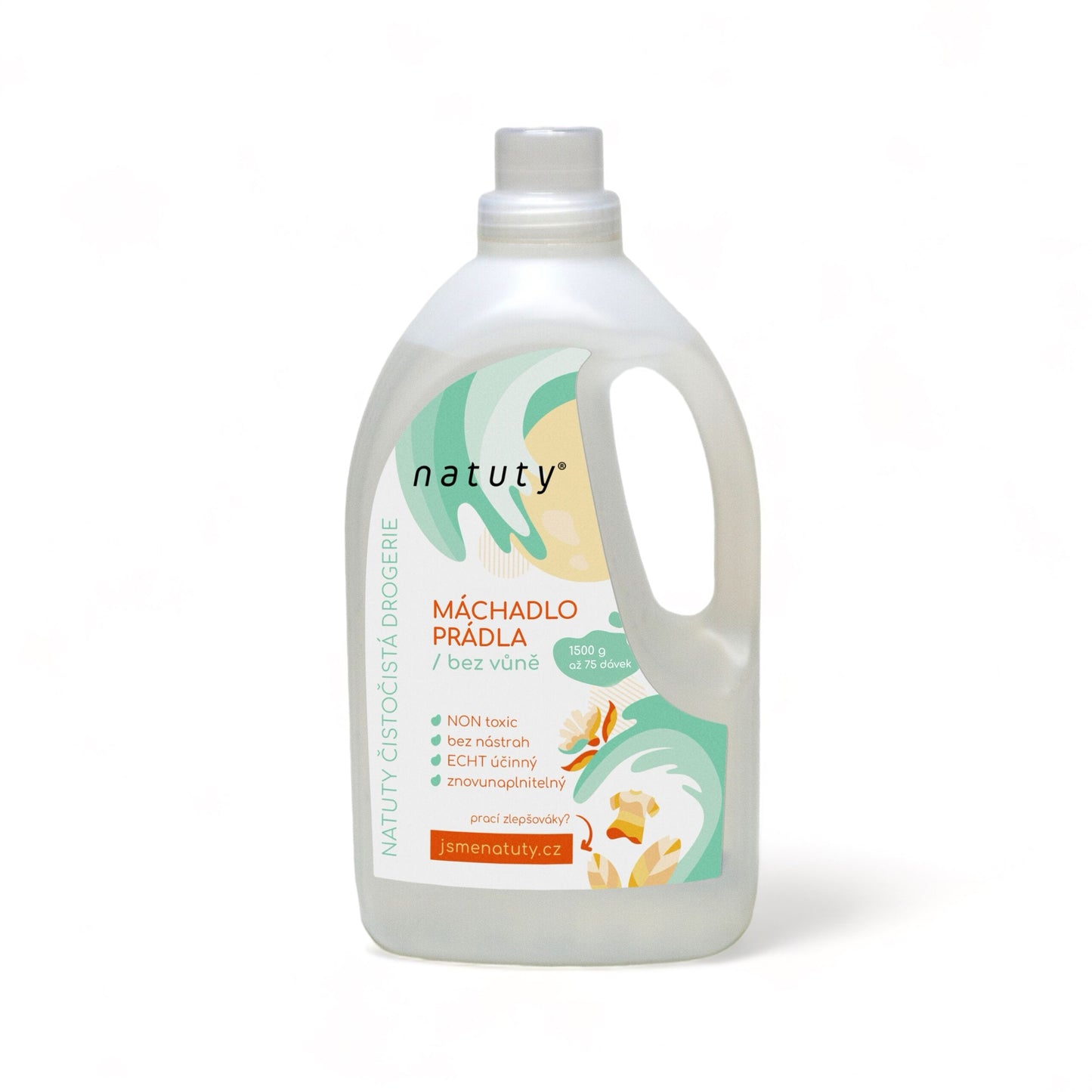 901325 Máchadlo prádla bez vůně 1,5 l NATUTY-1