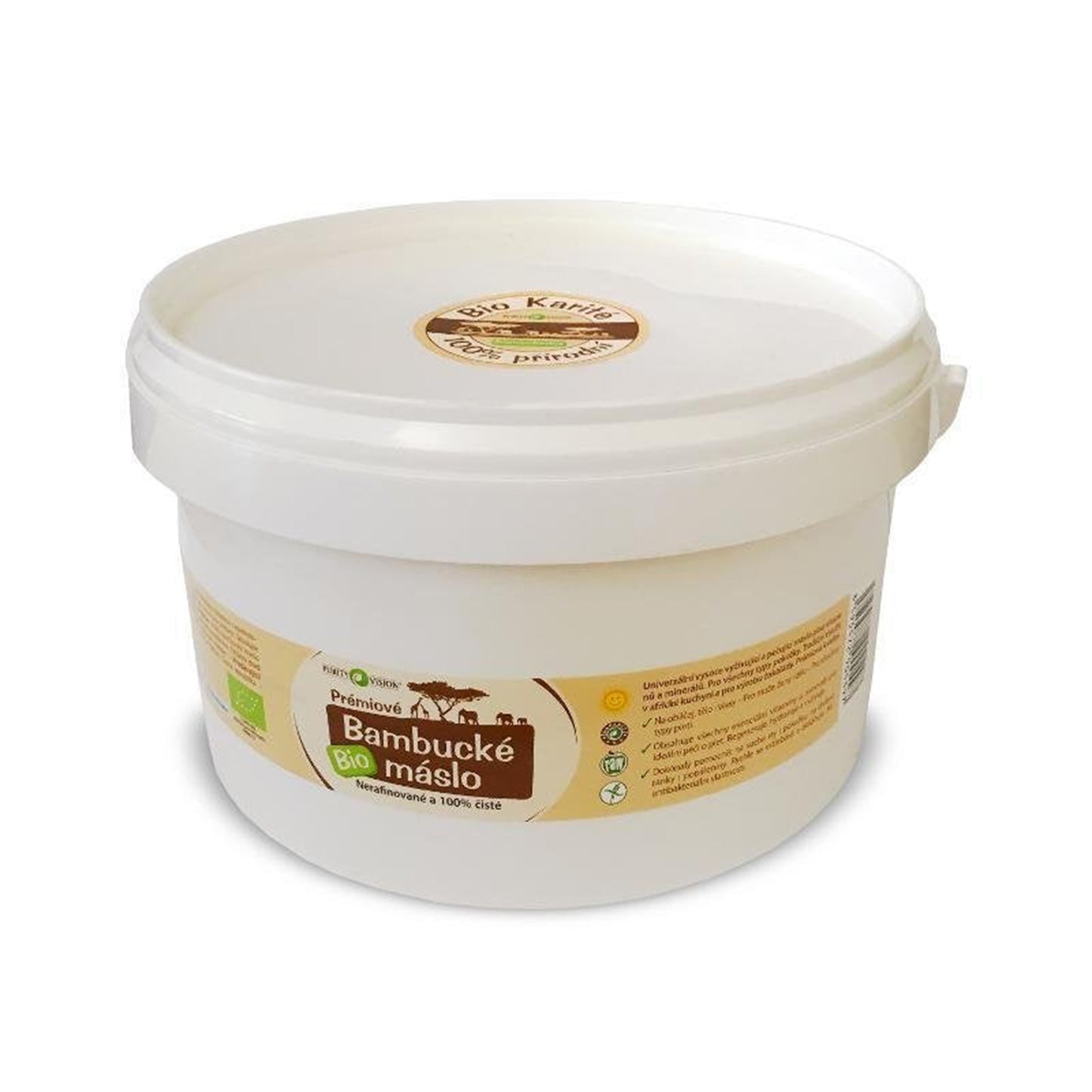 901475 Máslo bambucké 2,5 kg BIO PURITY VISION-1