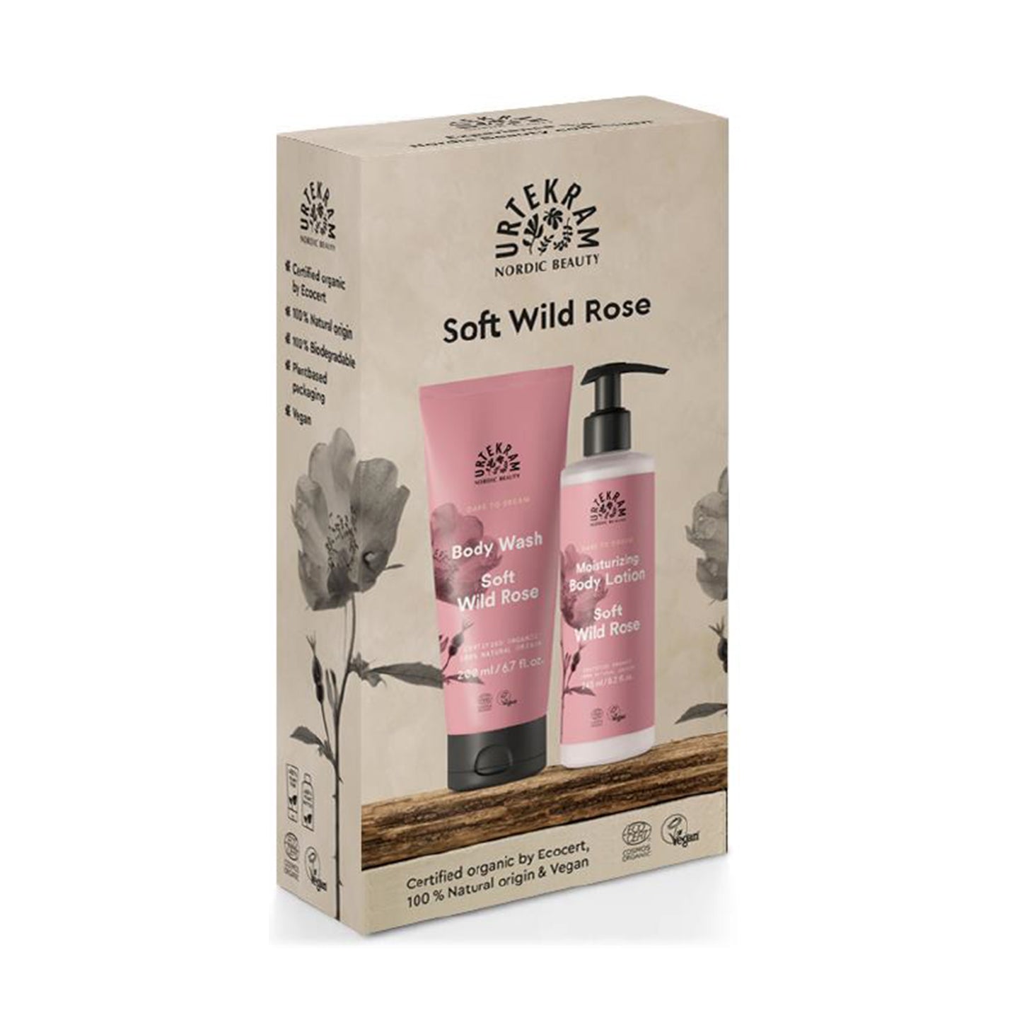 901595 Sada dárková Šípková růže 2 ks BIO URTEKRAM-1