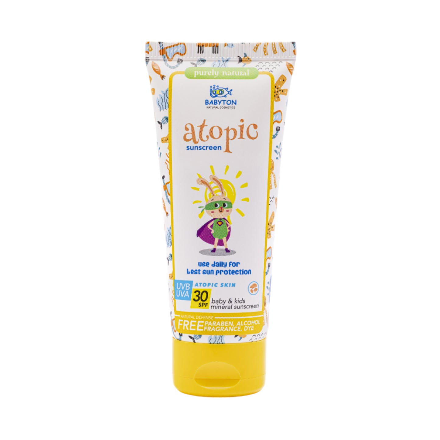 901834 Krém opalovací pro děti SPF 30 ATOPIC 100 ml BABYTON-1