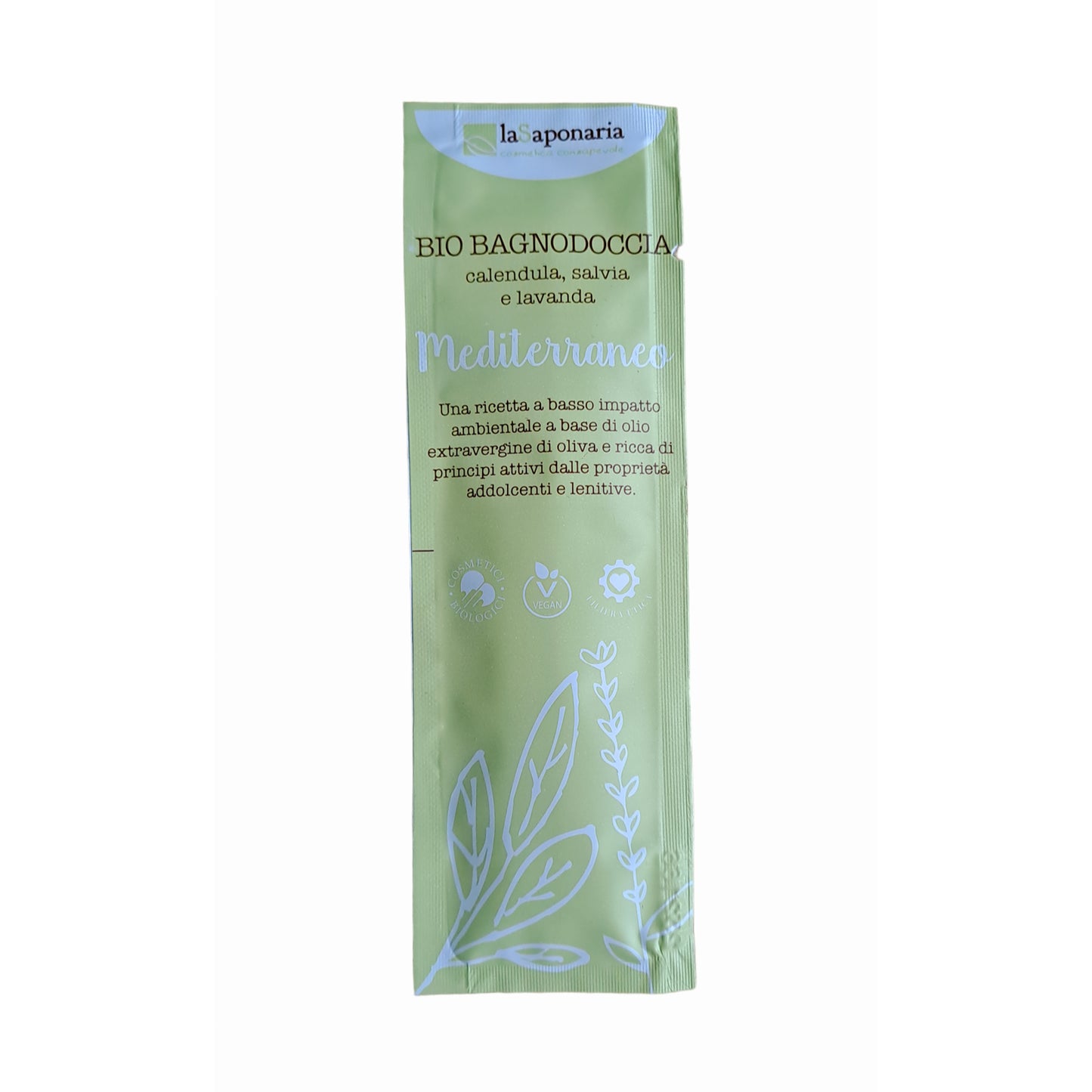 901866 Gel sprchový středomořský - vzorek 8 ml BIO LA SAPONARIA-1