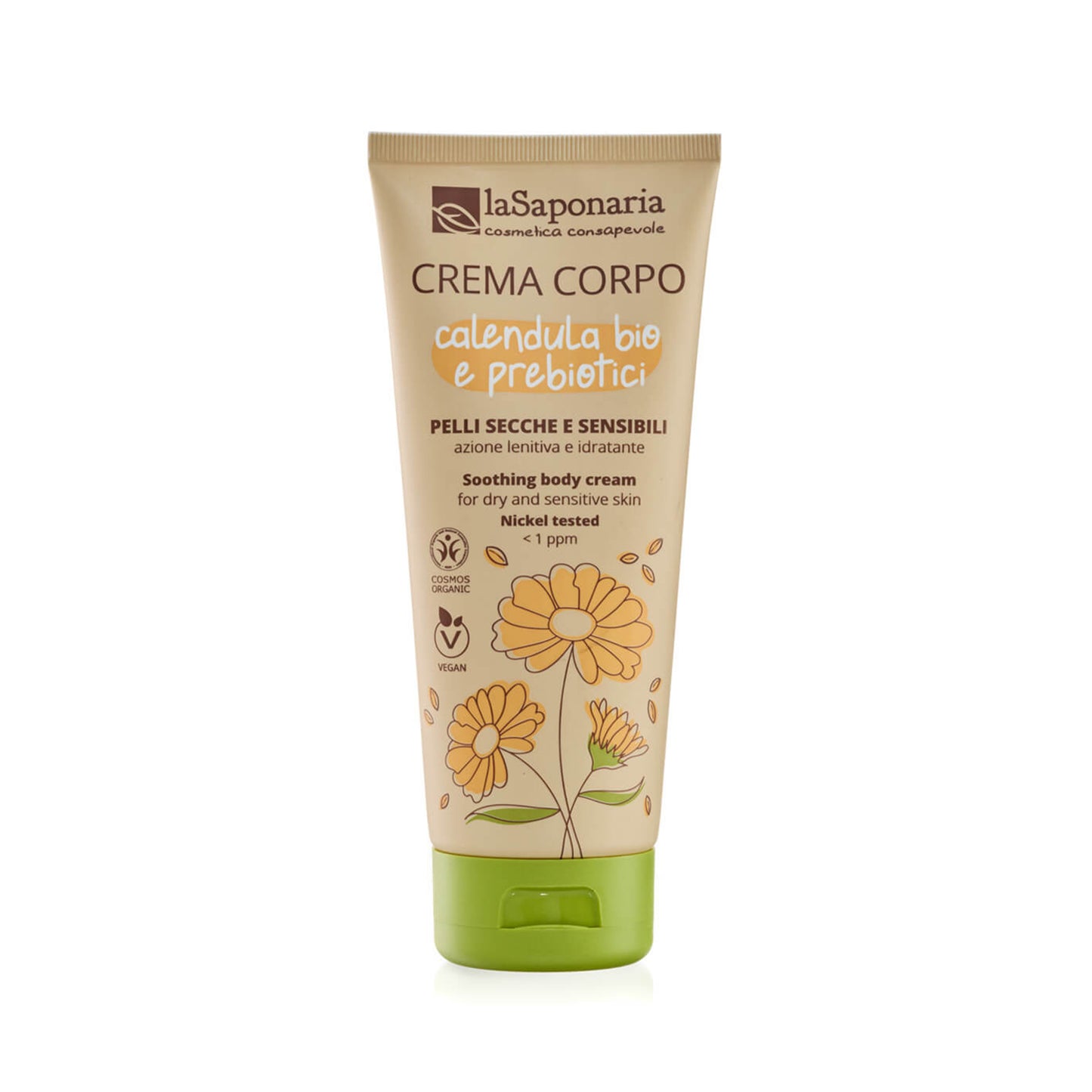 901870 Krém tělový s měsíčkem a prebiotiky pro citlivou pleť 200 ml BIO LA SAPONARIA-1