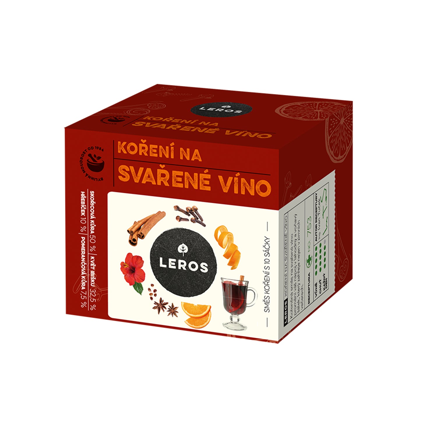 901936 Koření na svařené víno 10 sáčků 2 g LEROS-1
