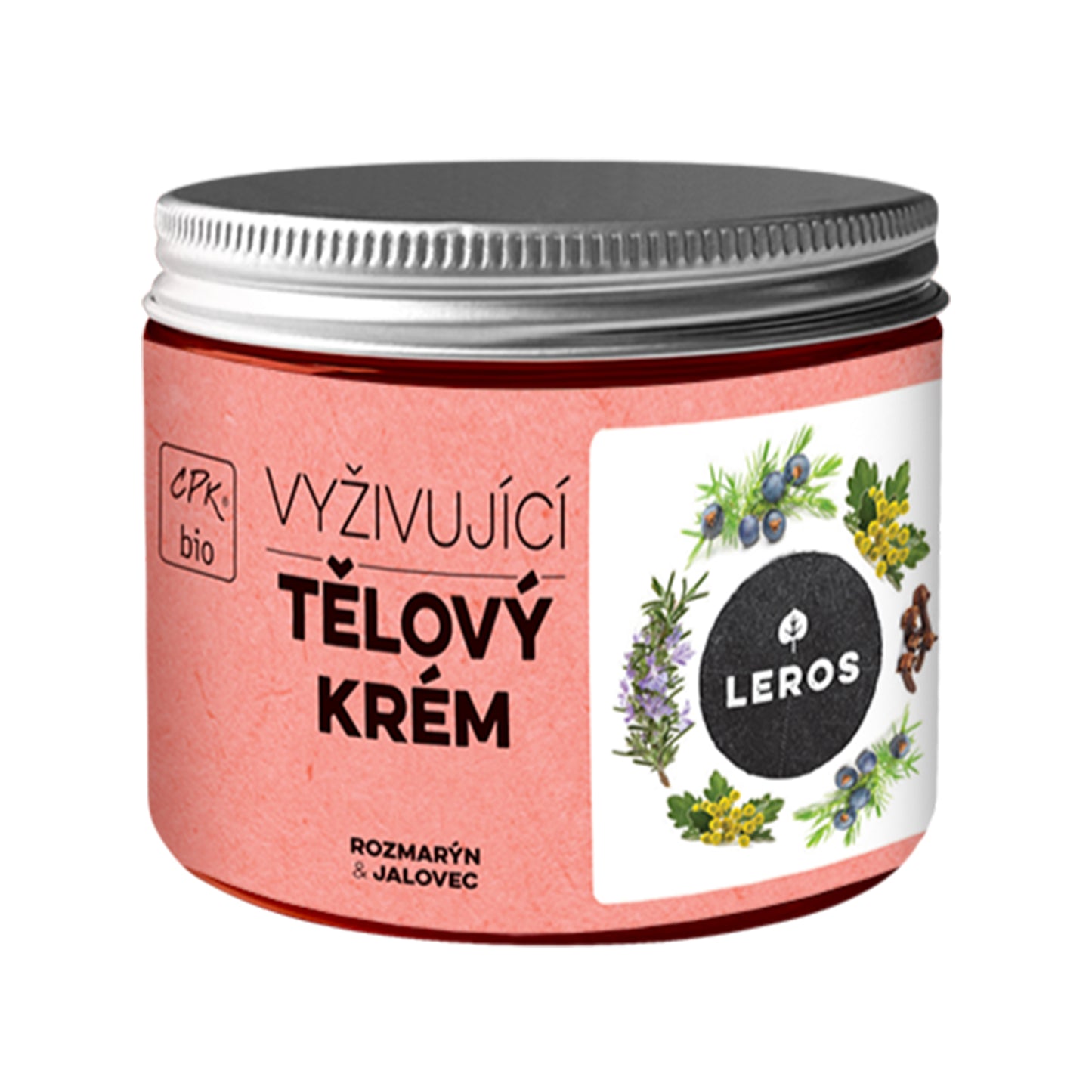 901961 Krém tělový vyživující Rozmarýn & jalovec 200 ml LEROS-1