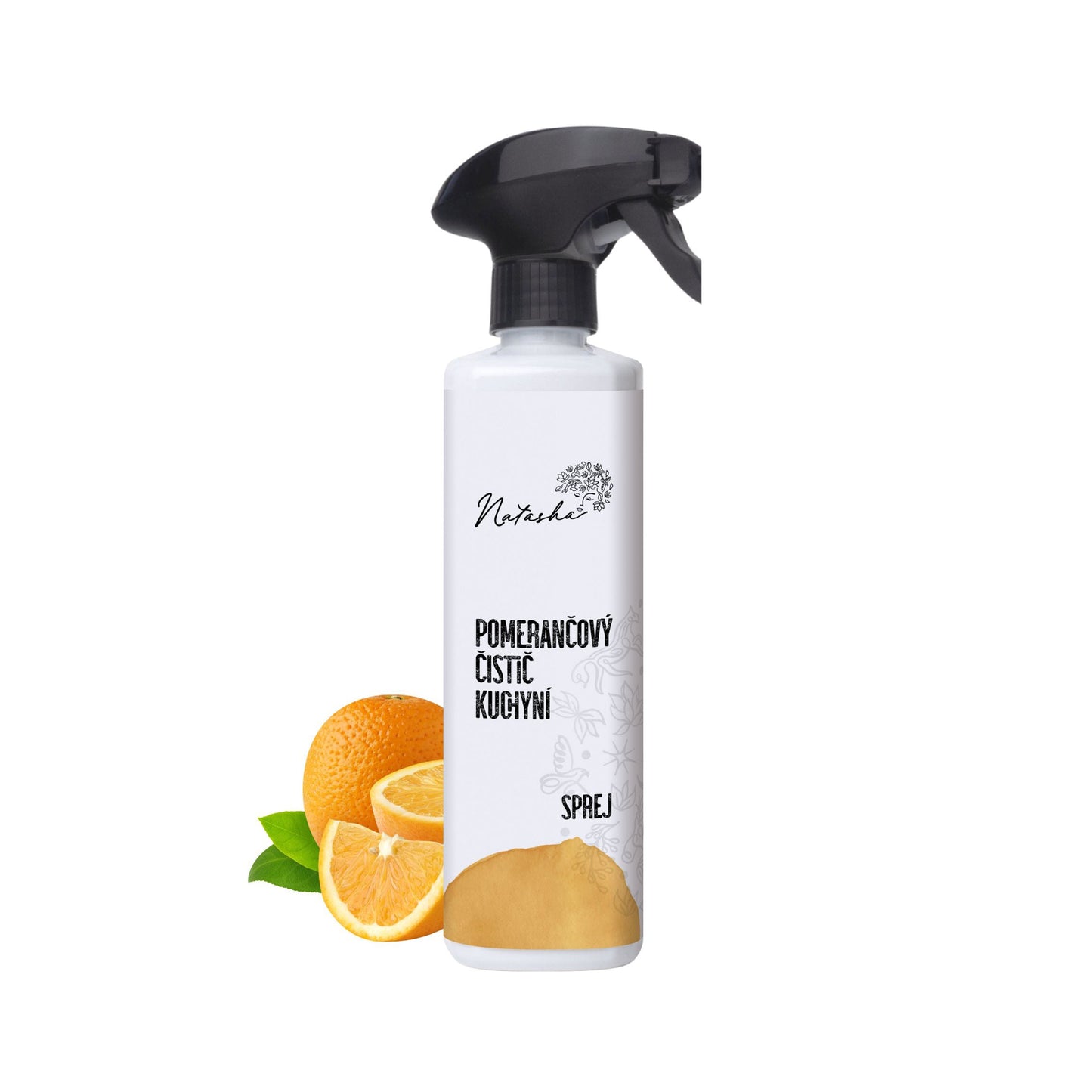 902003 Čistič kuchyní pomerančový - sprej 500 ml NATASHA-1
