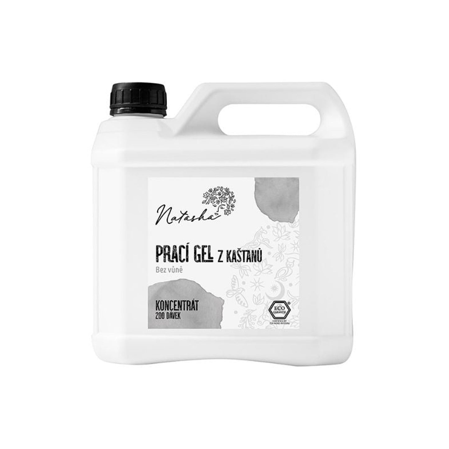 902004 Gel prací z kaštanů bez vůně - koncentrát 3 l NATASHA-1