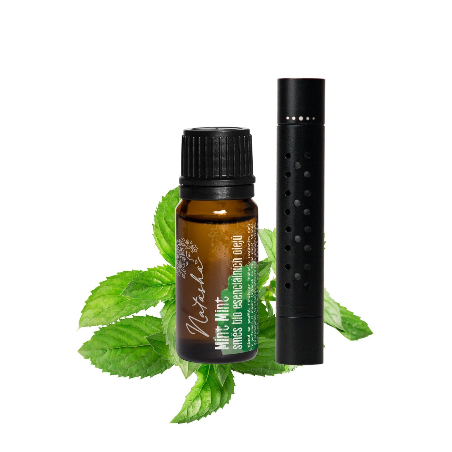 902022 Sada difuzér do auta + olej Mint Mint NATASHA-1