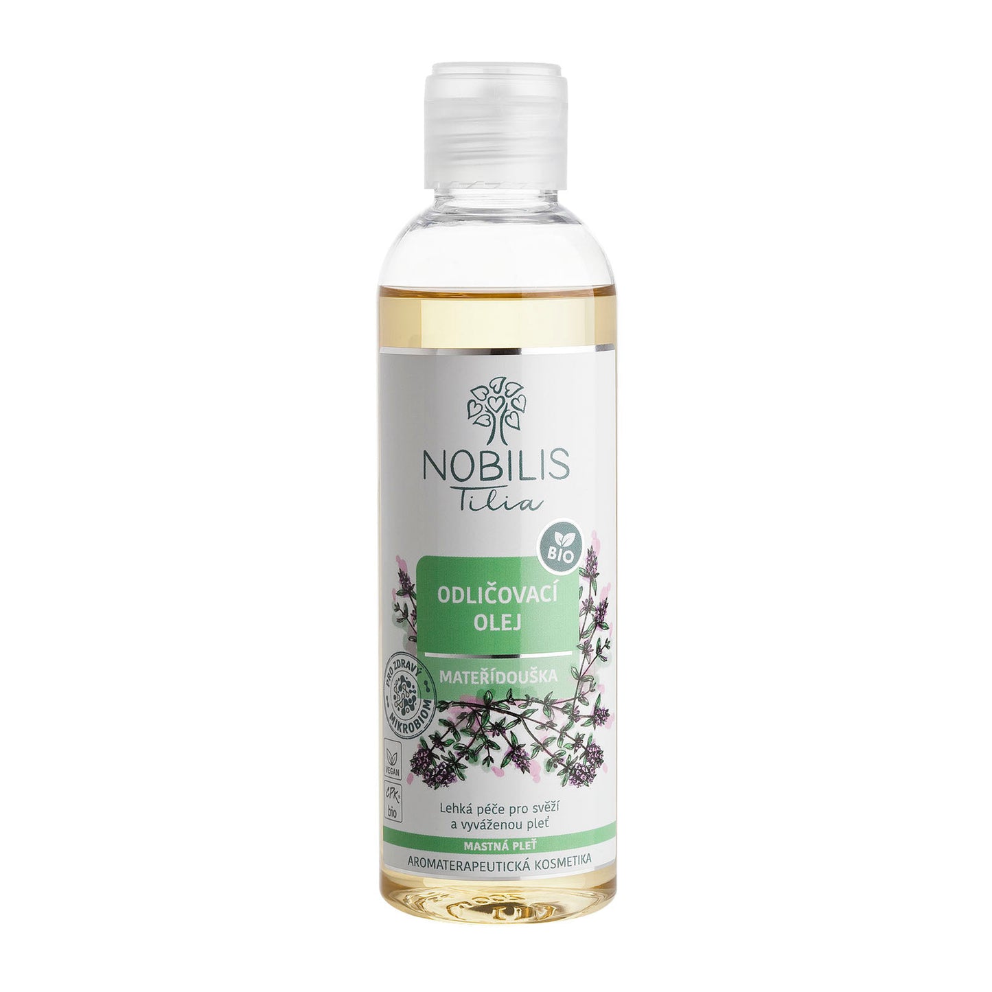 902054 Olej odličovací Mateřídouška 200 ml BIO NOBILIS TILIA-1