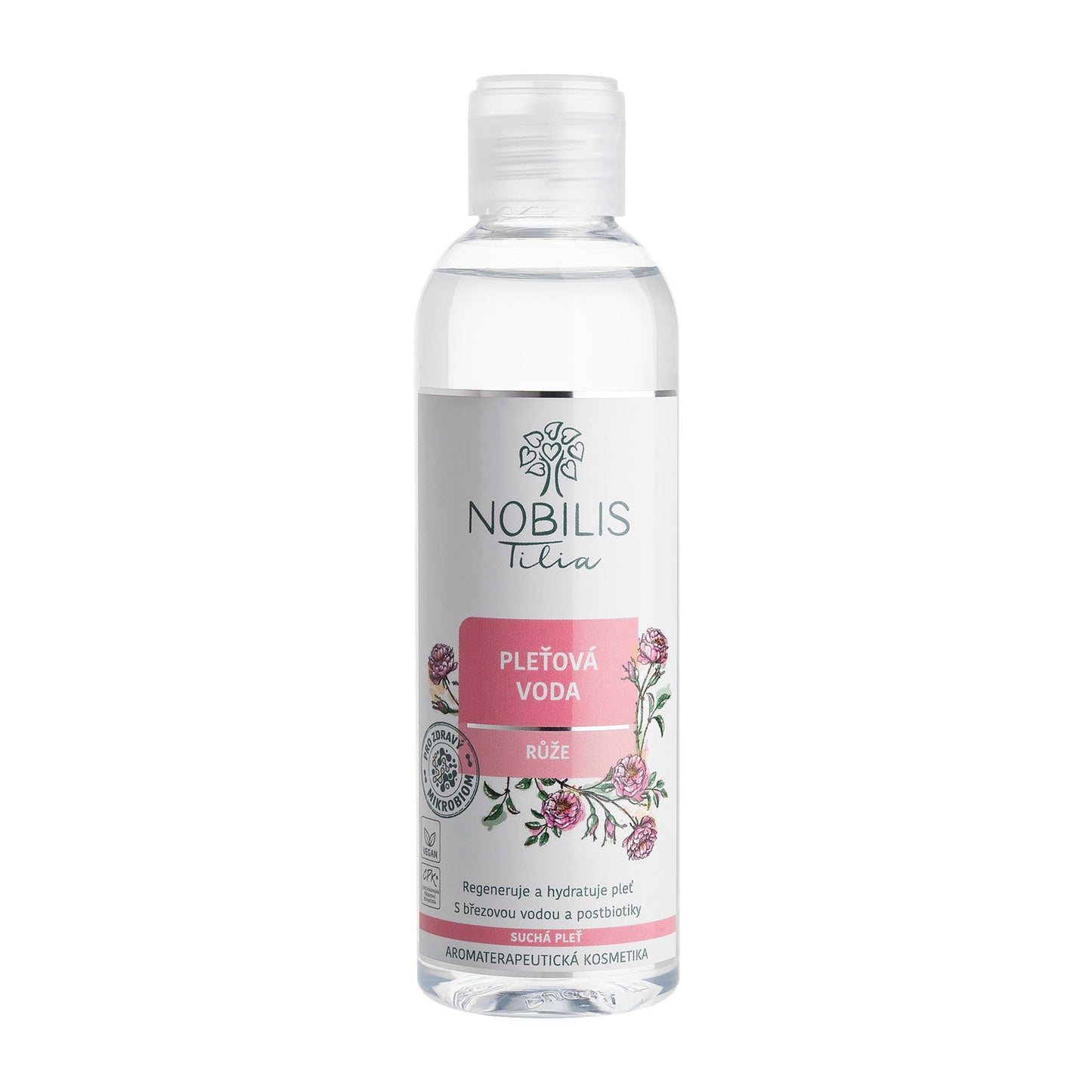 902065 Voda pleťová Růže 200 ml NOBILIS TILIA-1