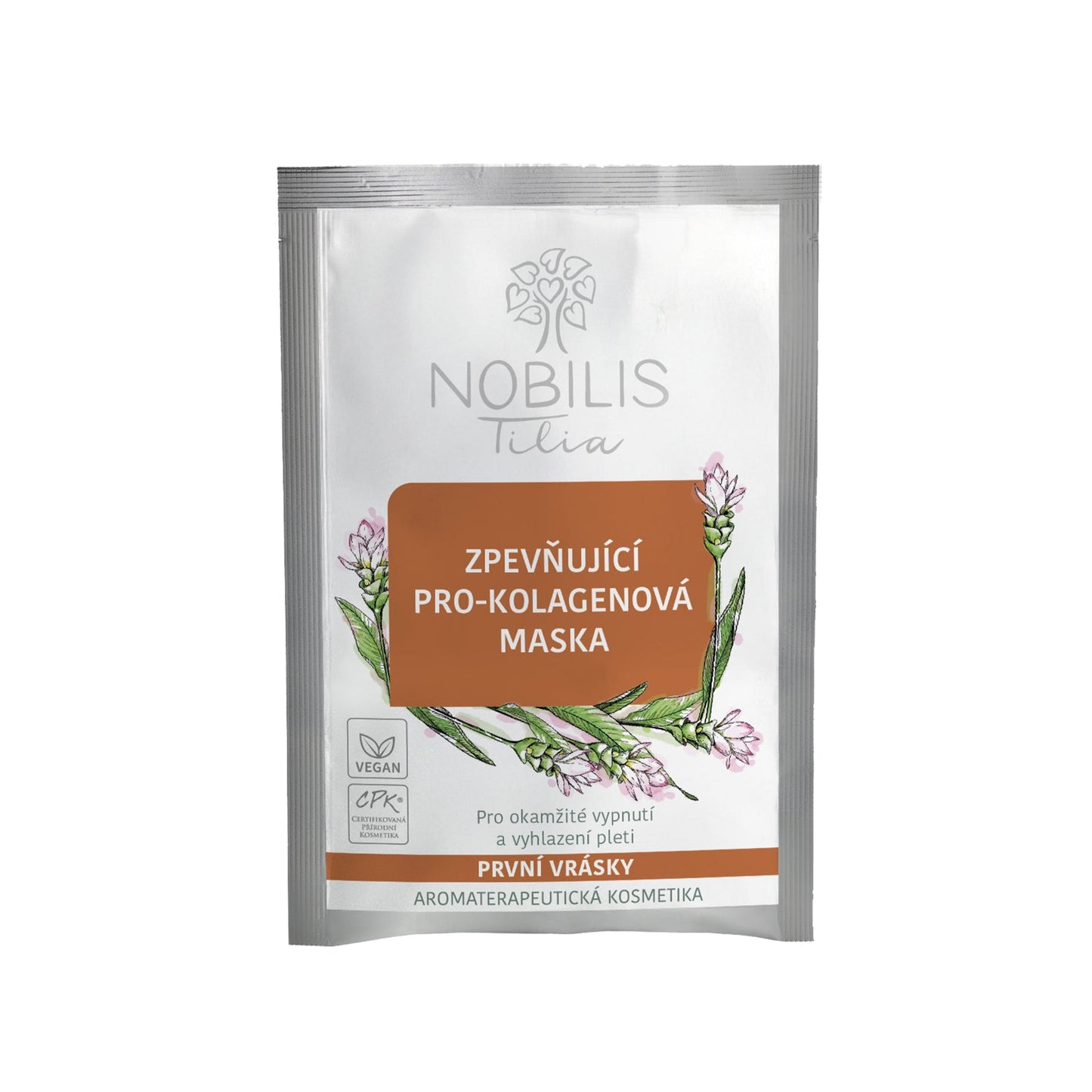 902077 Maska zpevňující pro-kolagenová slupovací 25 g NOBILIS TILIA-1