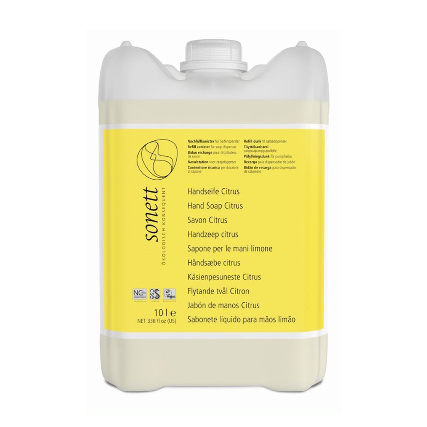 902128 Mýdlo tekuté - citrus 10 l BIO SONETT-1