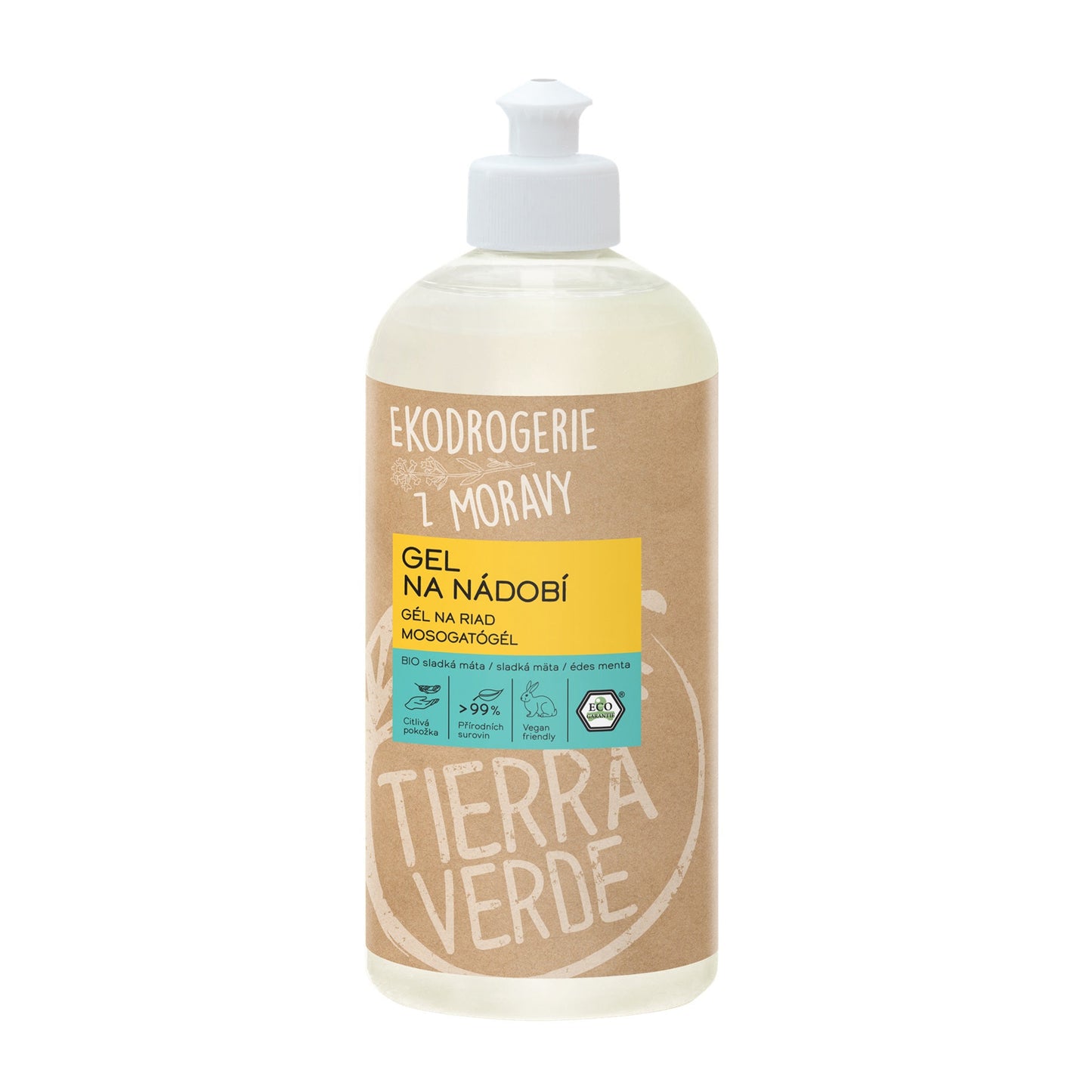 902246 Gel na nádobí sladká máta 1 l BIO TIERRA VERDE-1
