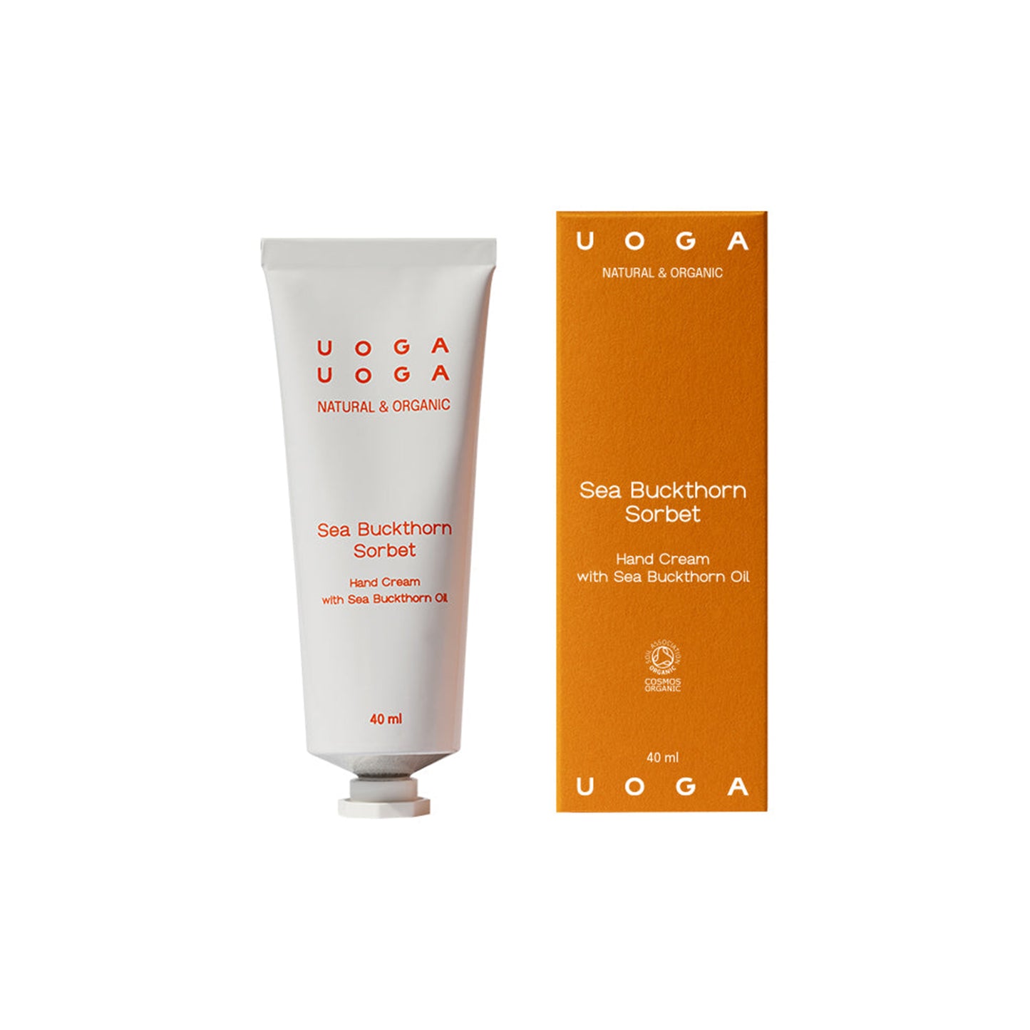 902306 Krém intenzivní vyživující na ruce Sea Buckthorn Sorbet 40 ml BIO UOGA UOGA-1