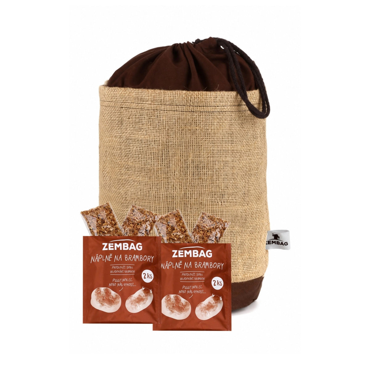 903900 Pytel na 10 kg brambor - hnědý ZEMBAG-1