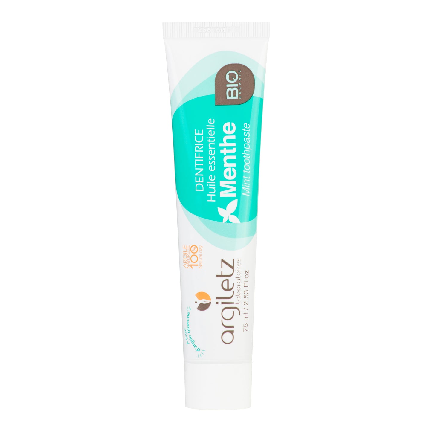 926018 Zubní pasta s bílým jílem máta 75 ml BIO ARGILETZ-1