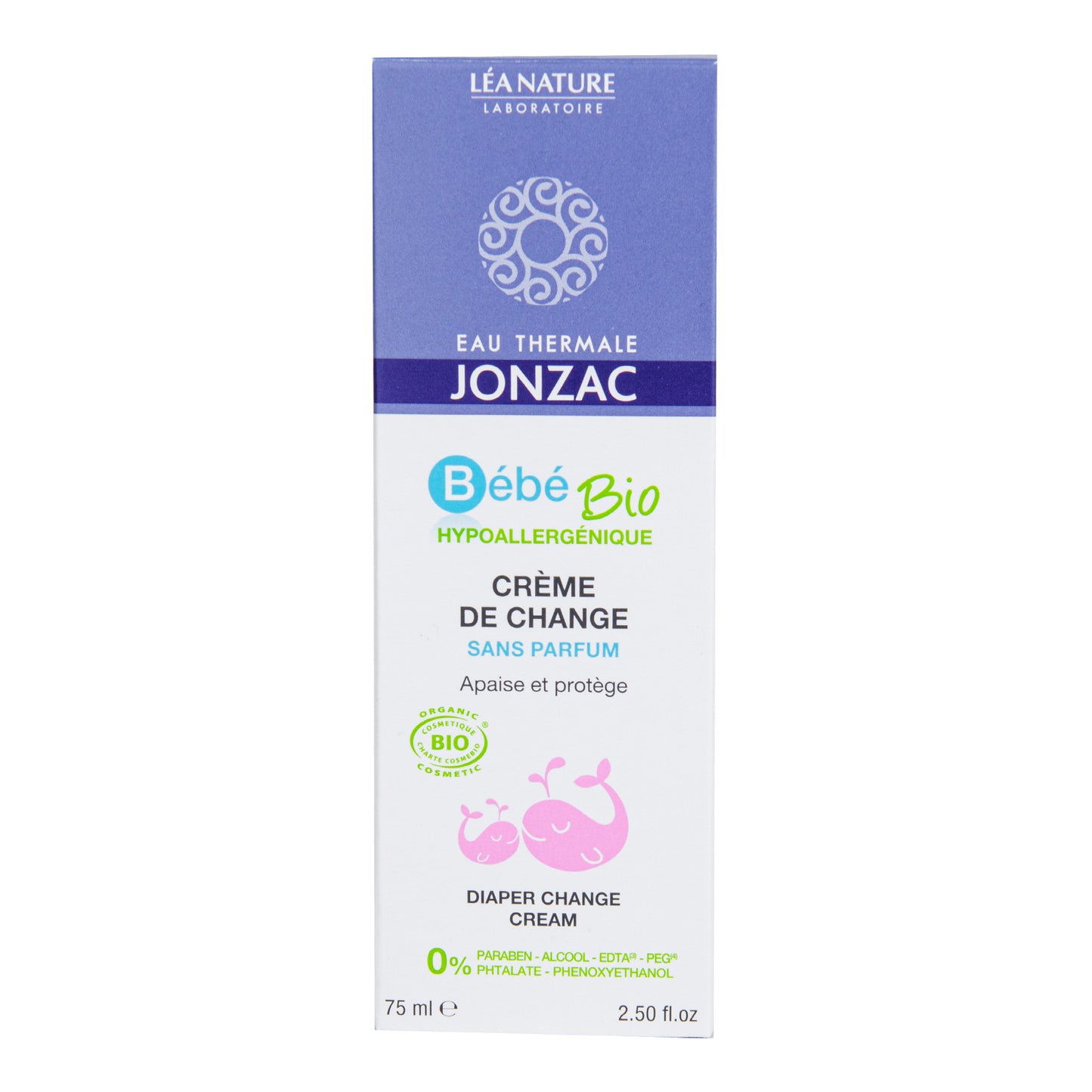 940025 Krém na přebalování BÉBÉ BIO 75 ml JONZAC-2