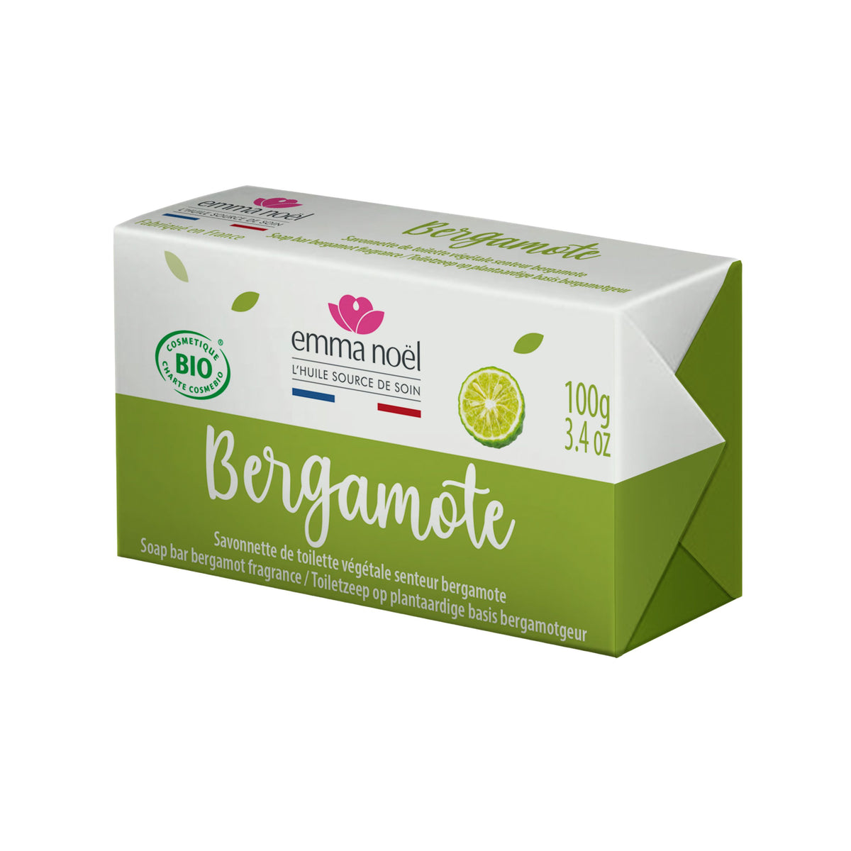 941258 Mýdlo rostlinné bergamot 100 g BIO EMMA NOËL-1