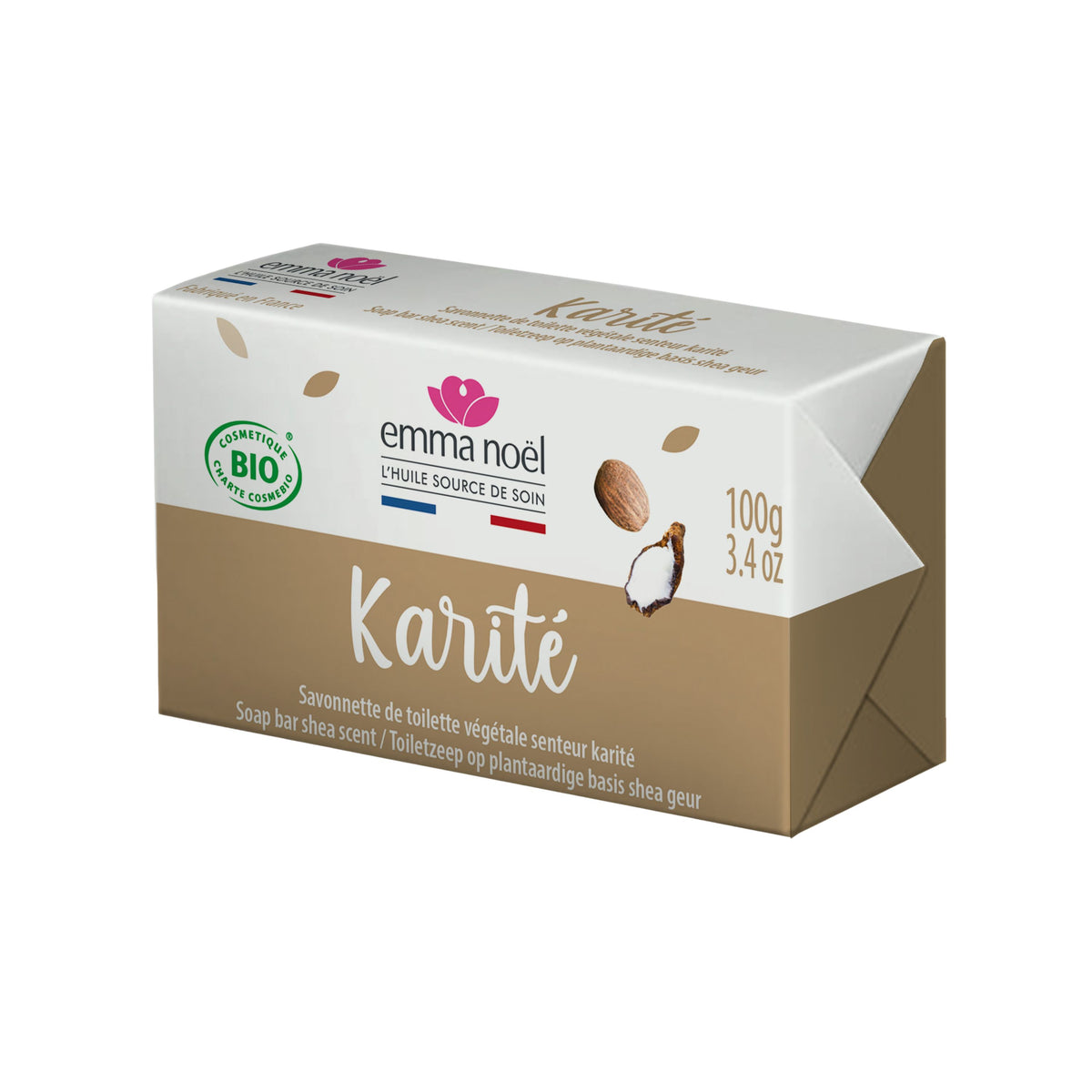 941259 Mýdlo rostlinné karité 100 g BIO EMMA NOËL-1