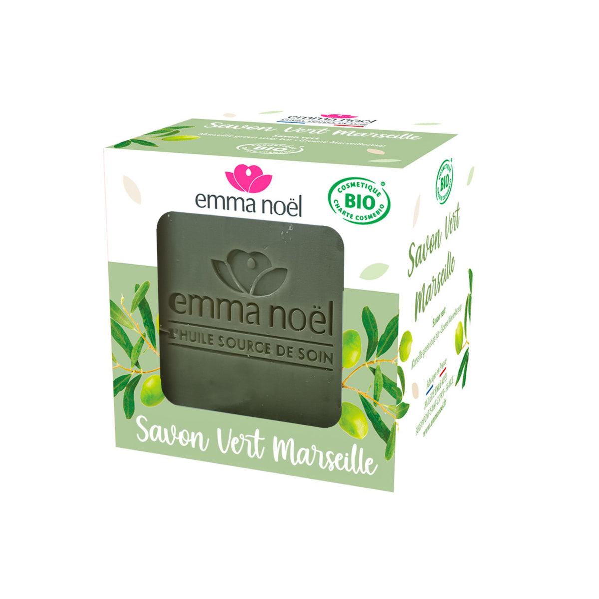 941301 Mýdlo Marseille oliva 400 g BIO EMMA NOËL-1