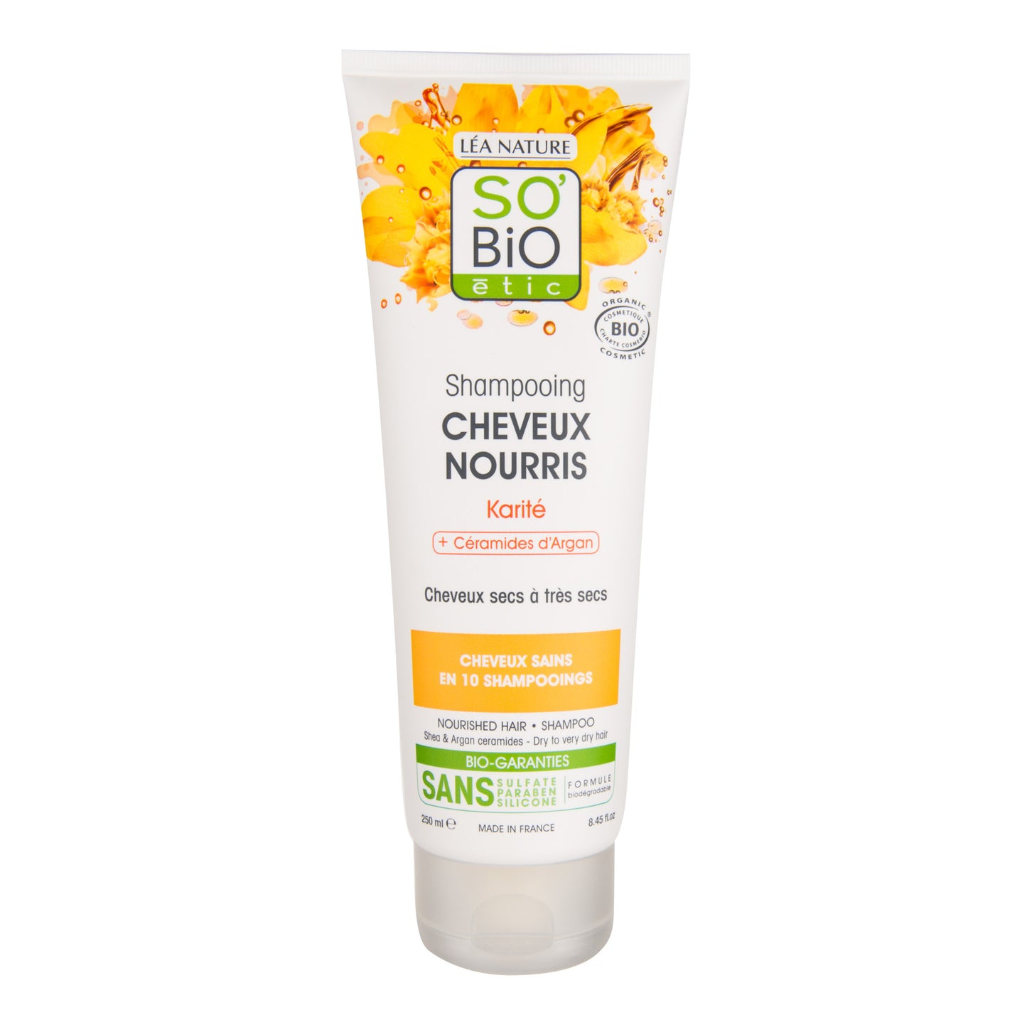 942359 Šampon jemný výživný s karité a arganovými ceramidy 250 ml BIO SO´BIO étic-1