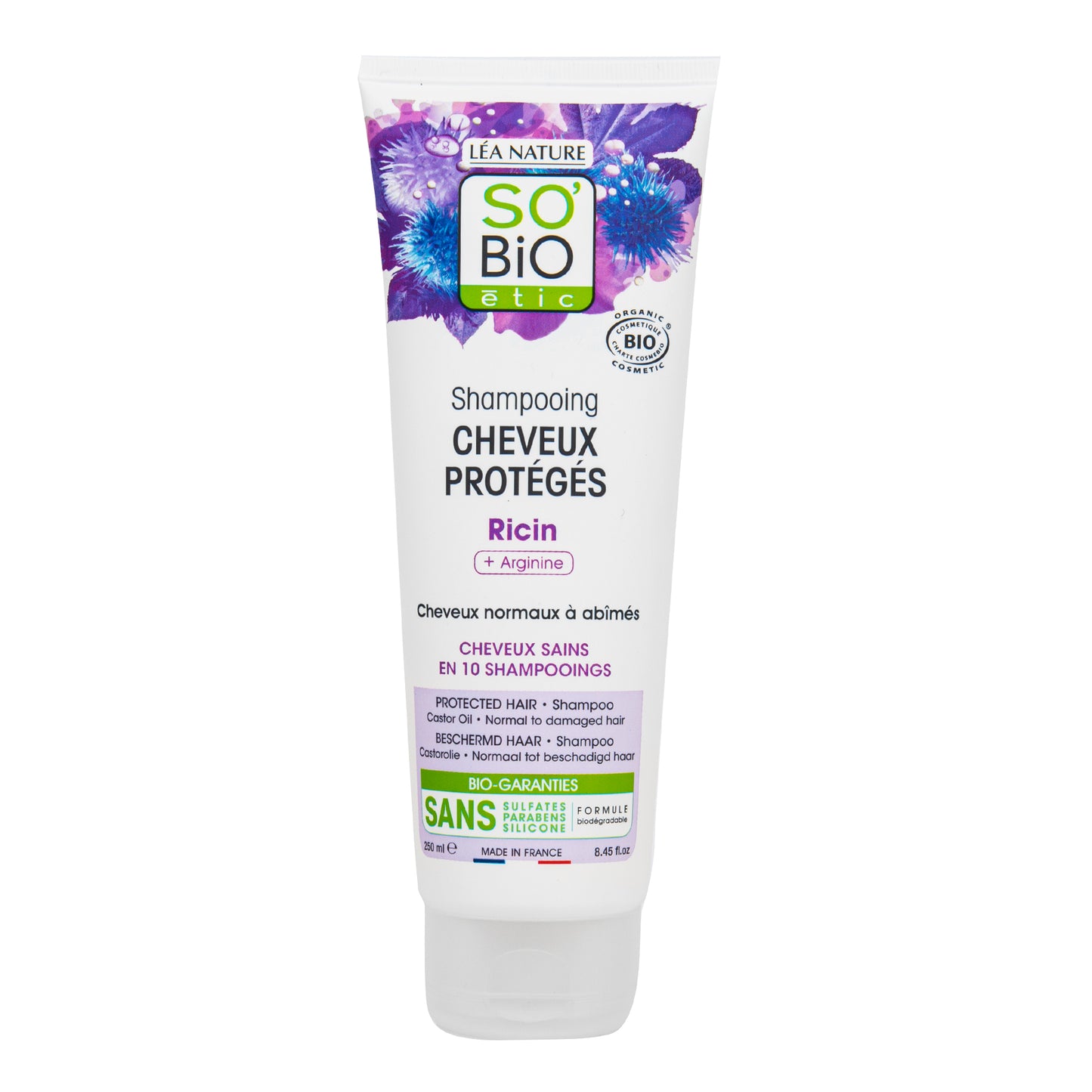 942368 Šampon ochranný s ricinem a argininem 250 ml BIO SO’BIO étic-1