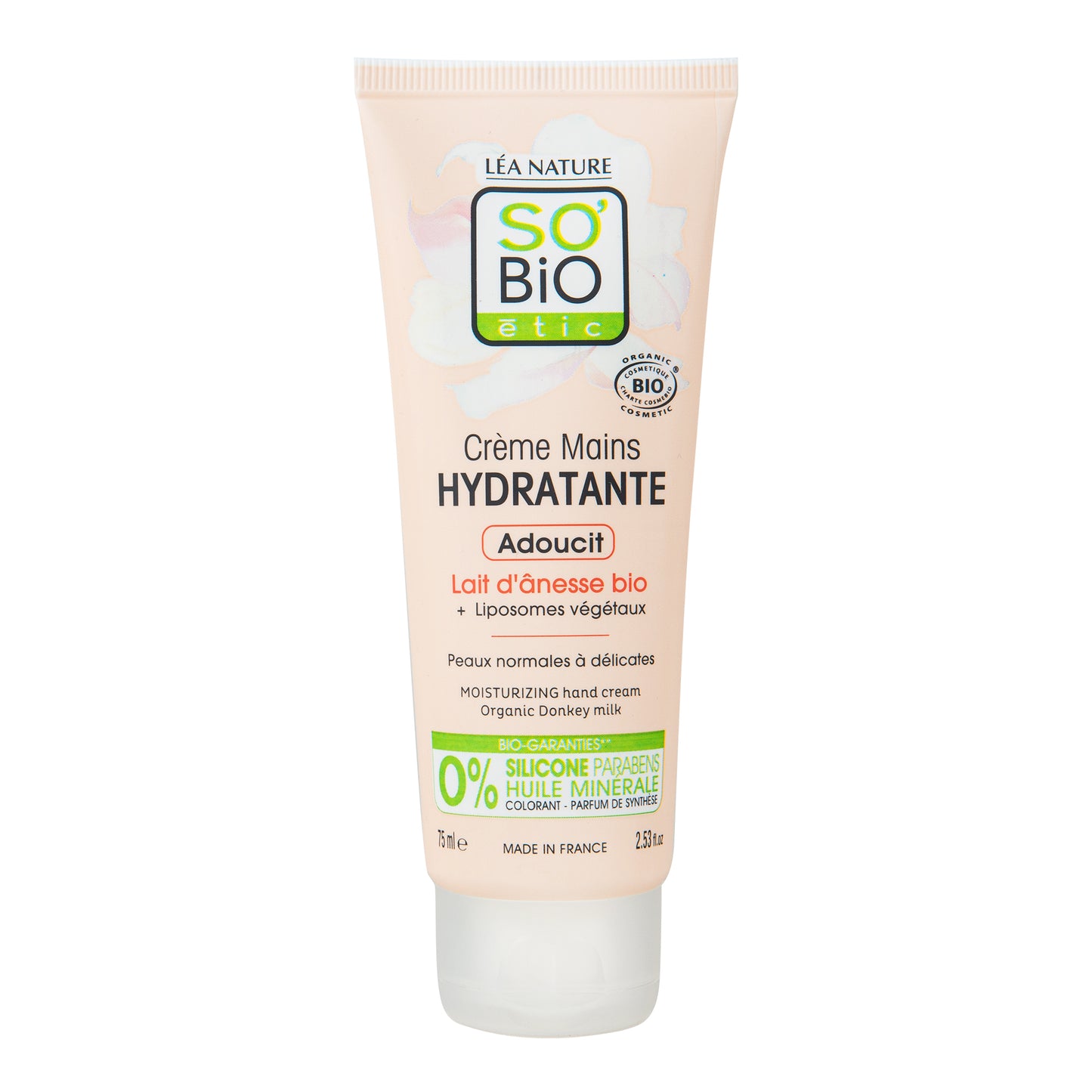 943810 Krém na ruce hydratační s oslím mlékem 75 ml BIO   SO’BiO étic-1