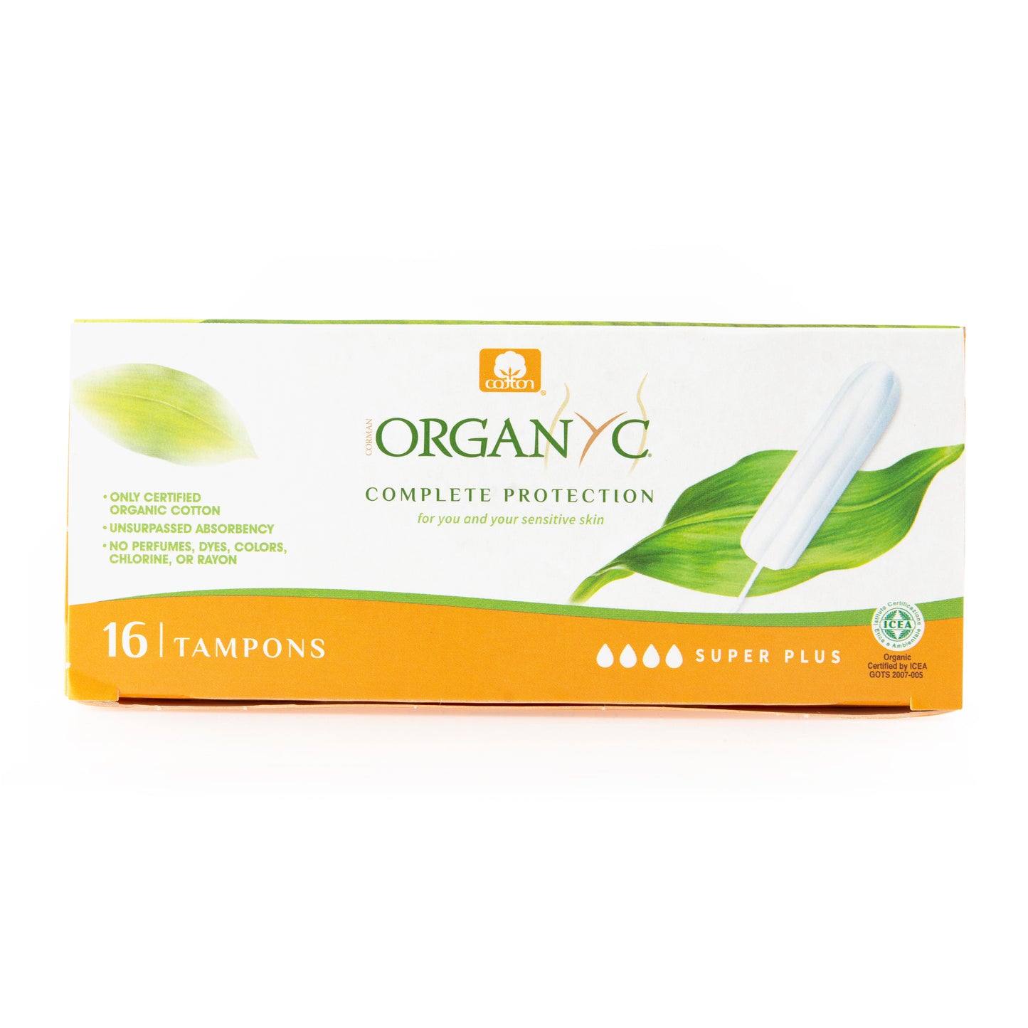 946232 Tampony super plus 16 ks BIO bavlna ORGANYC-1