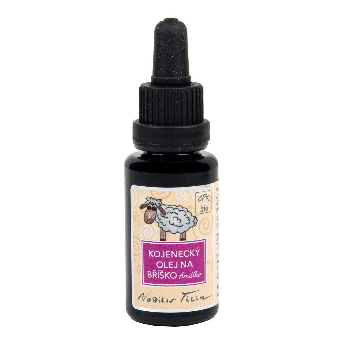 947045 Olej na bříško kojenecký Amálka 20 ml BIO NOBILIS TILIA-1