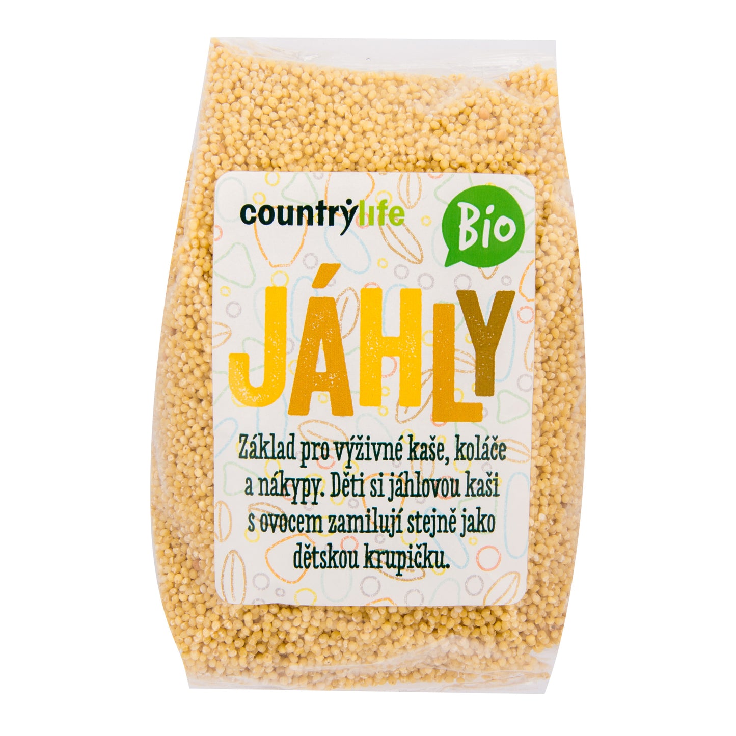 111014 Jáhly 500 g BIO   COUNTRY LIFE-1