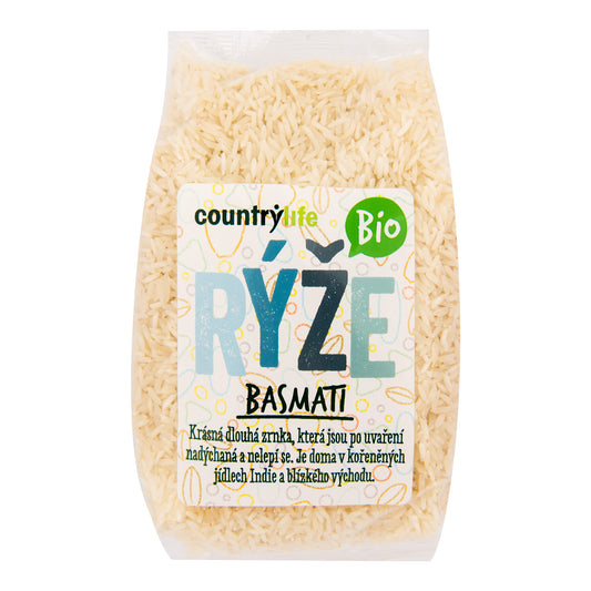 111025 Rýže basmati 500 g BIO   COUNTRY LIFE-1