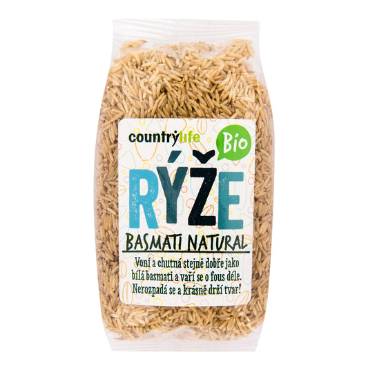 111026 Rýže basmati natural 500 g BIO   COUNTRY LIFE-1
