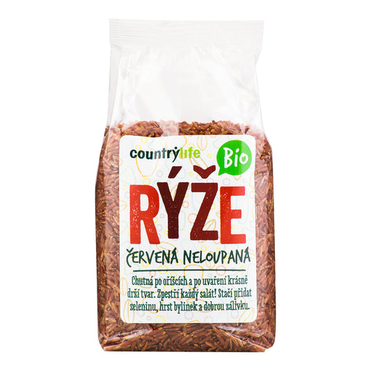 111040 Rýže červená neloupaná 500 g BIO   COUNTRY LIFE-1