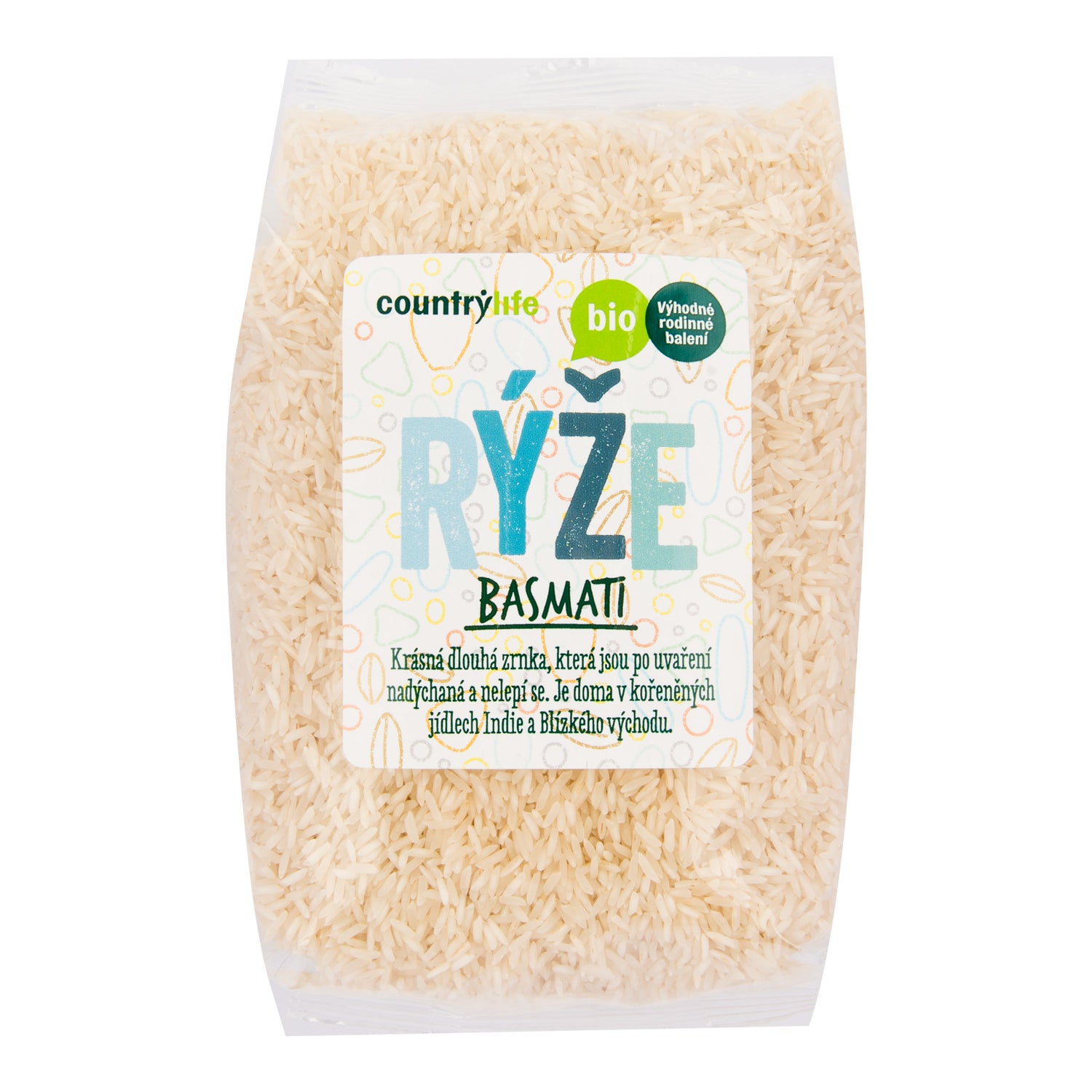 111078 Rýže basmati 1 kg BIO   COUNTRY LIFE-1