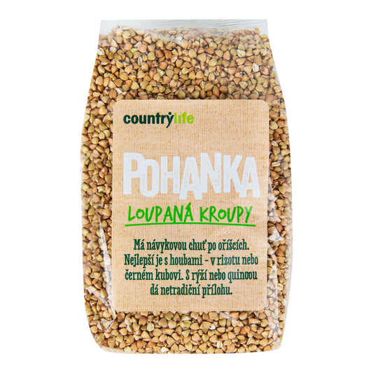 113002 Pohanka loupaná kroupy 500 g   COUNTRY LIFE-1
